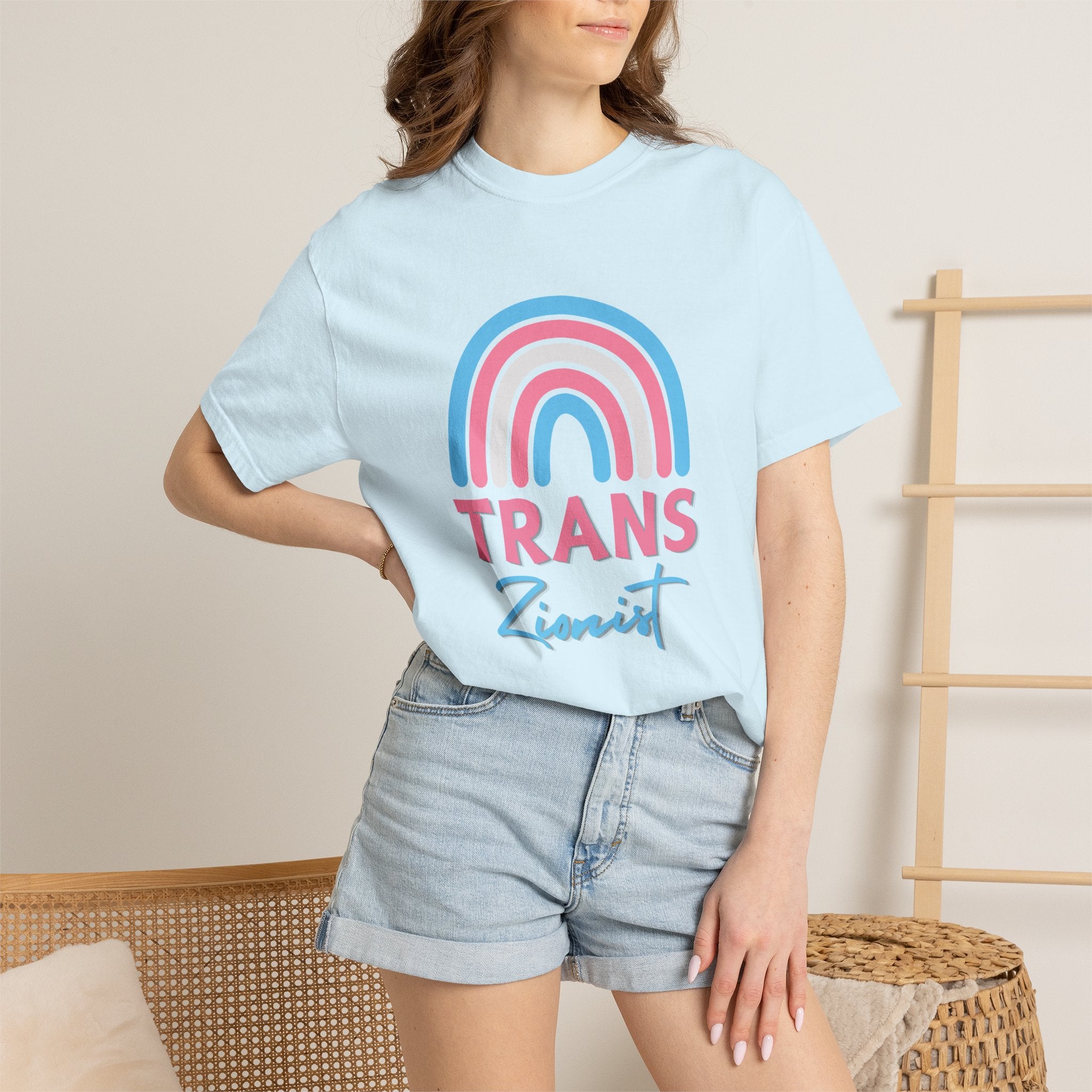 Trans Zion T-Shirt - Rainbow Transgender Pride Tee