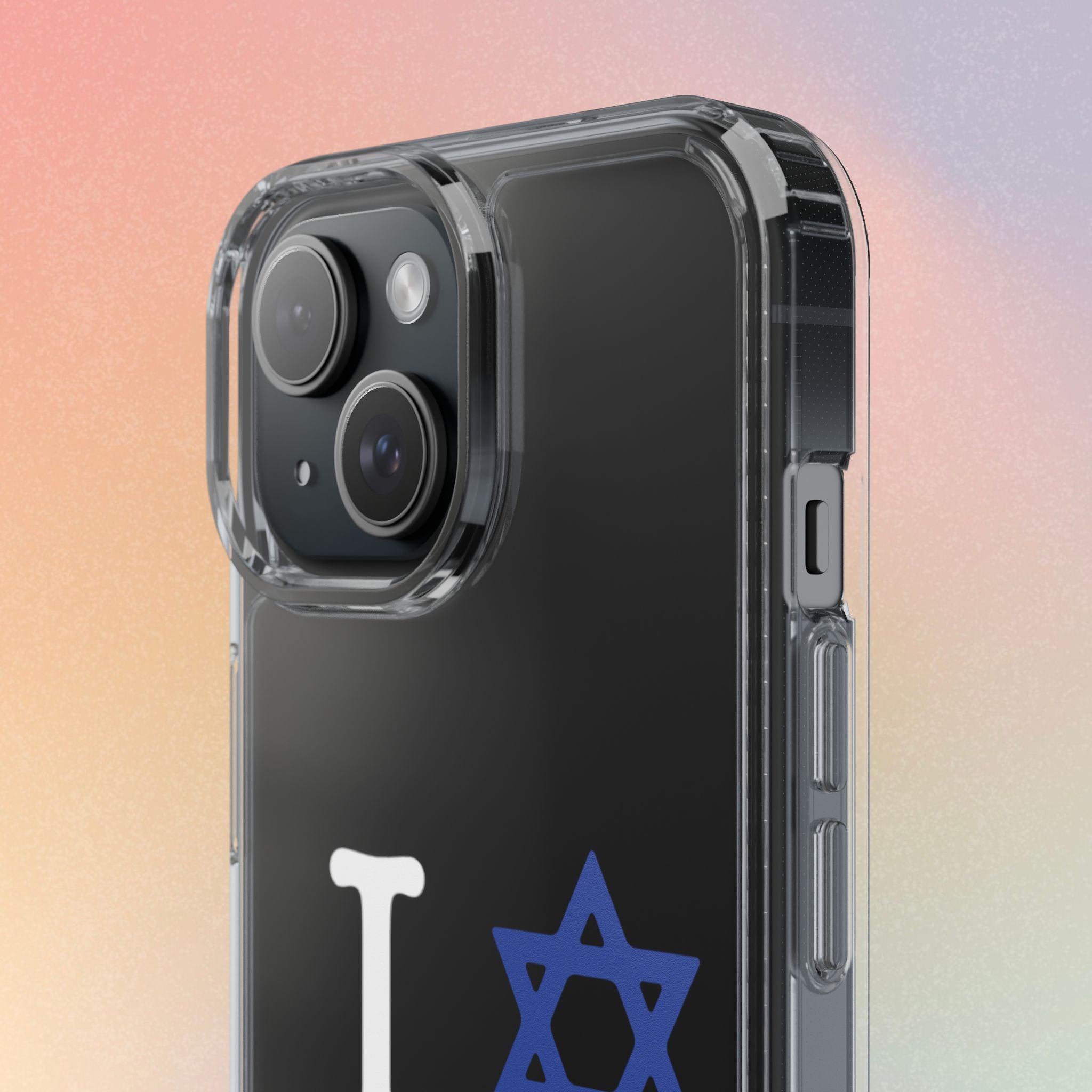 I Love NY Jewish Star Phone Case | Clear Case, Jewish New York Design