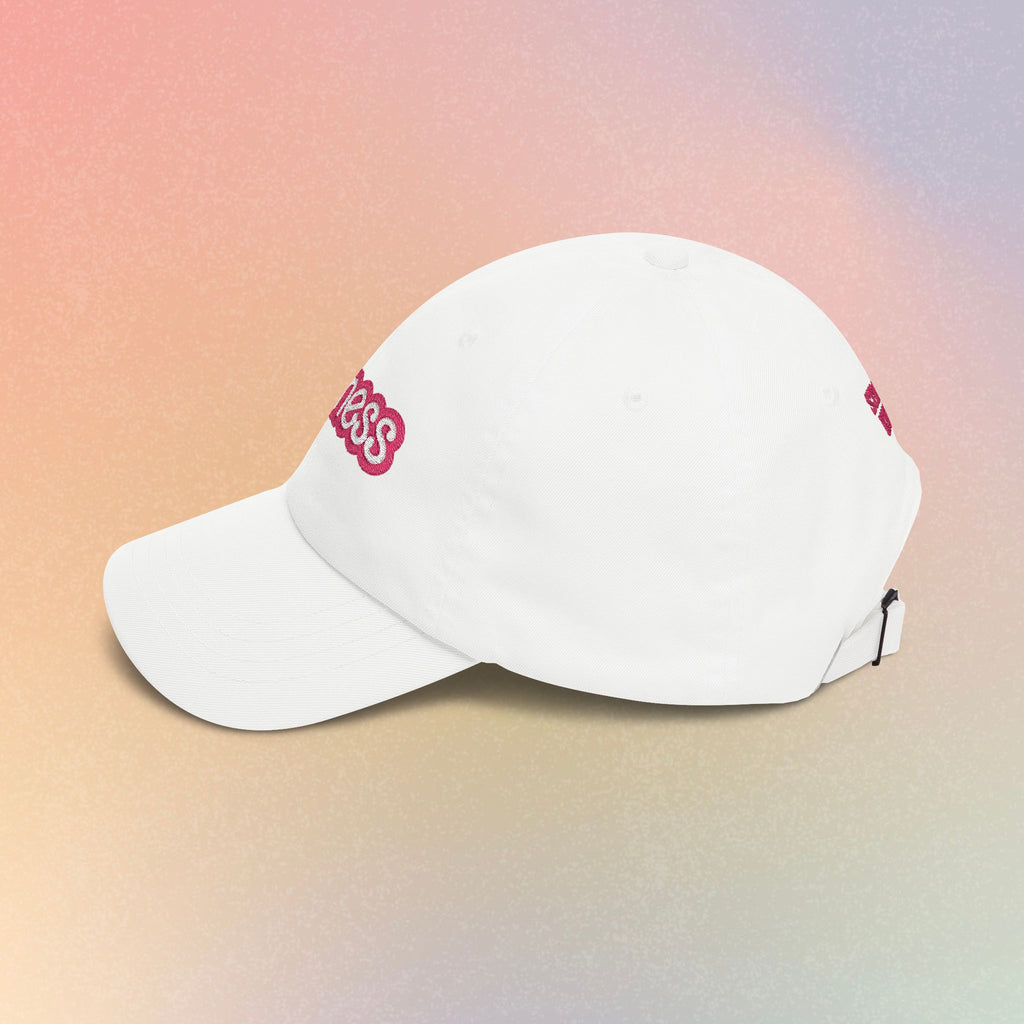 Zioness Embroidered Baseball Cap – Pink Barbie Font Jewish Pride Baseball Hat