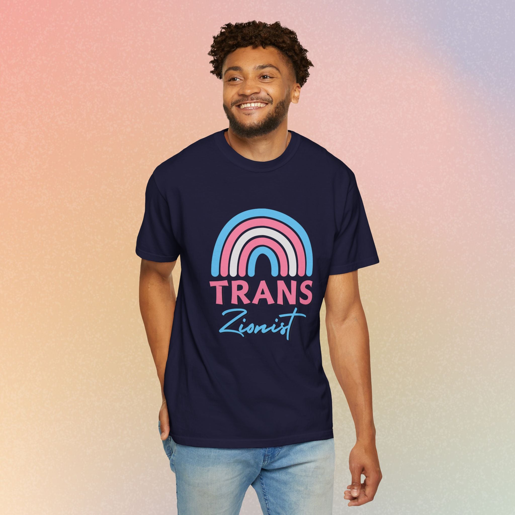 Trans Zion T-Shirt - Rainbow Transgender Pride Tee