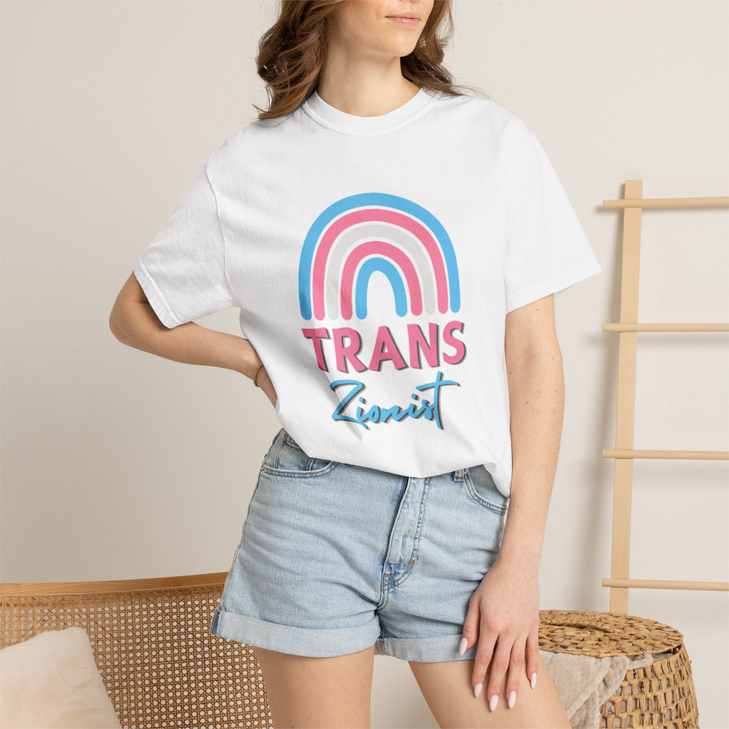 Trans Zion T-Shirt - Rainbow Transgender Pride Tee