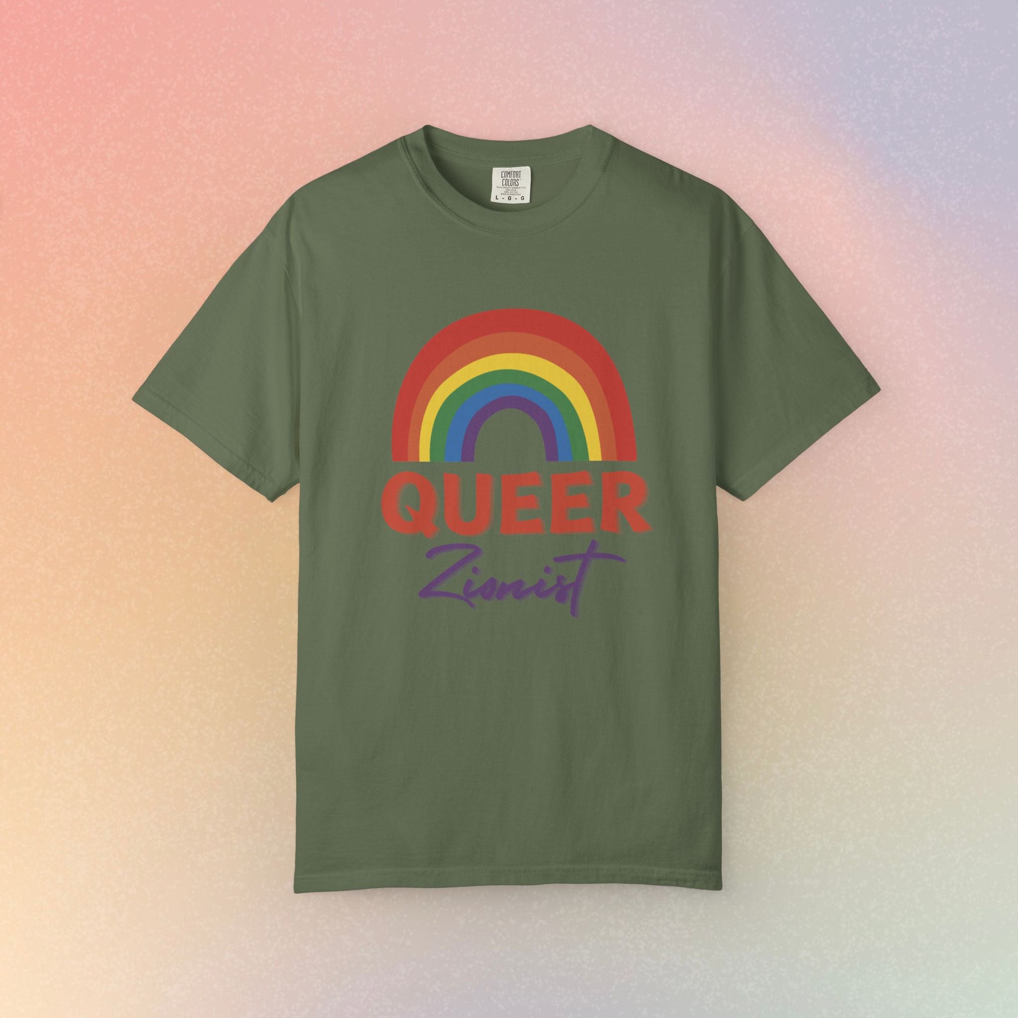 Queer Zion T-Shirt - Rainbow Transgender Pride Tee