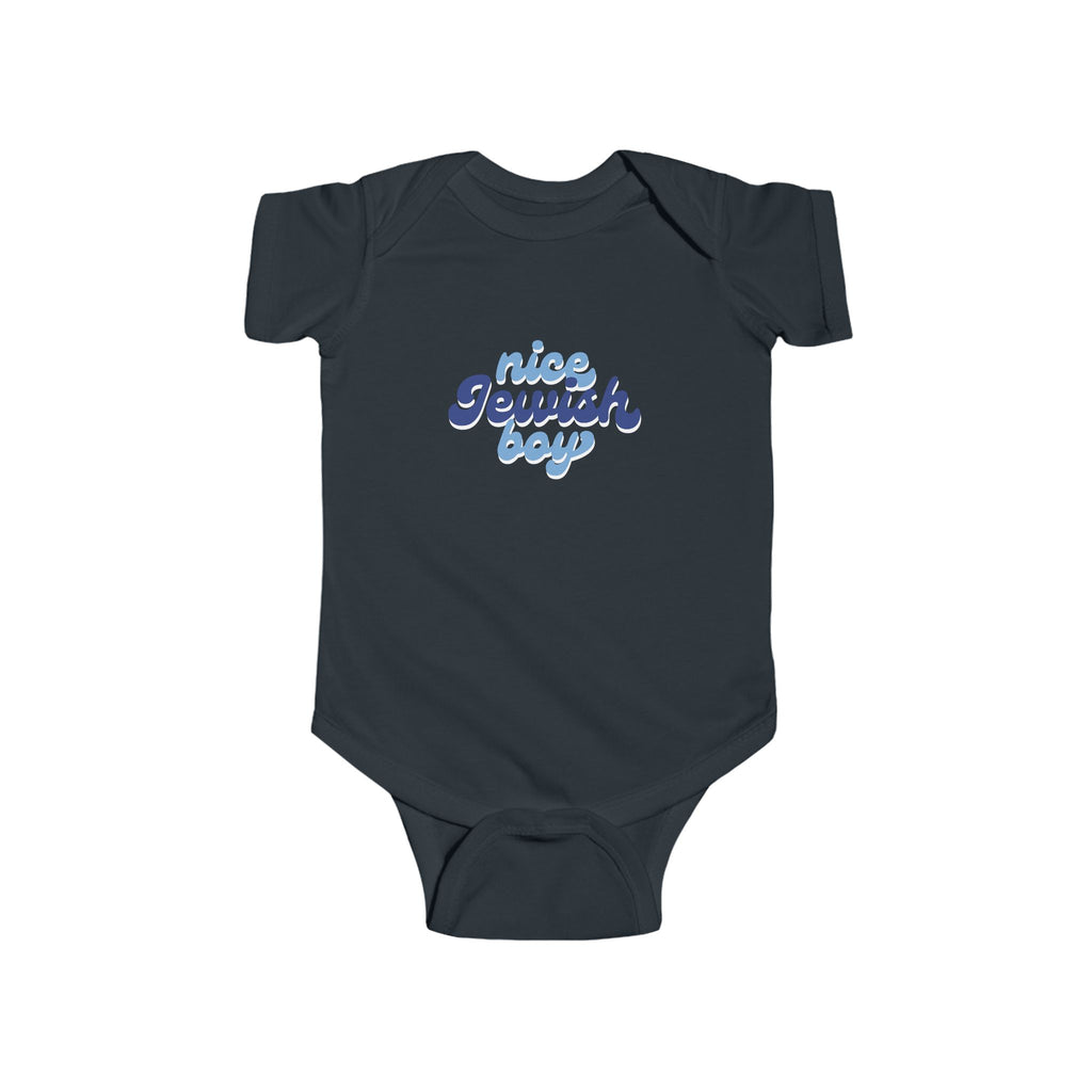 Nice Jewish Boy Infant Onesie | Jewish New York Baby Pride