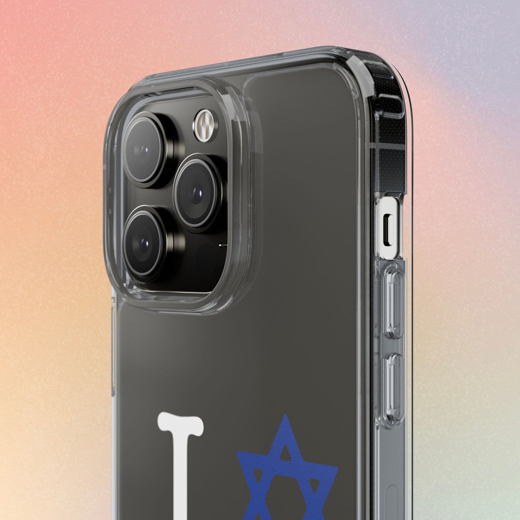 I Love NY Jewish Star Phone Case | Clear Case, Jewish New York Design