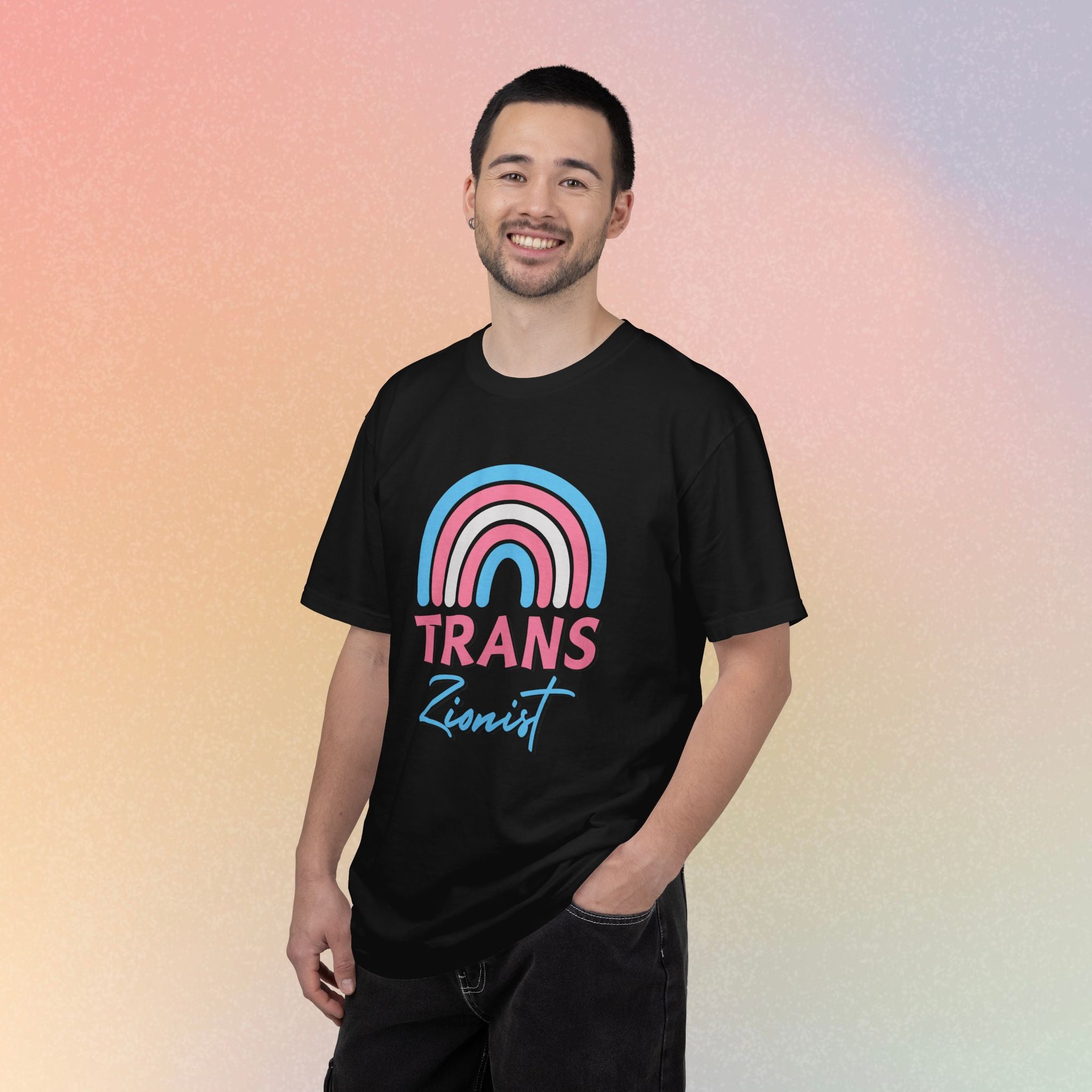 Trans Zion T-Shirt - Rainbow Transgender Pride Tee