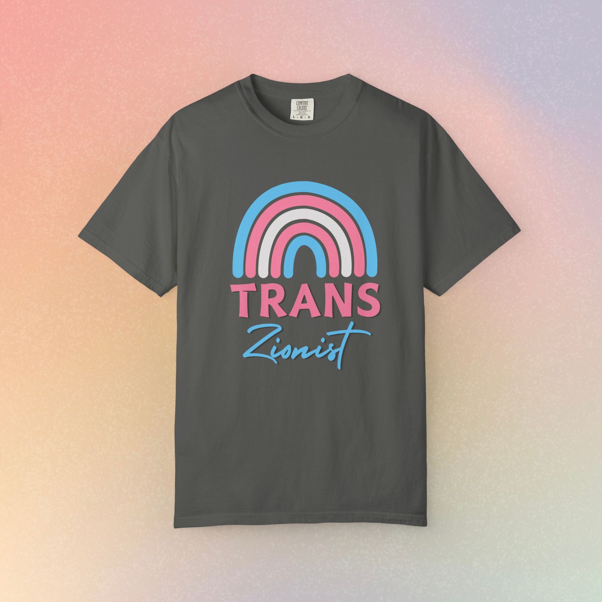 Trans Zion T-Shirt - Rainbow Transgender Pride Tee