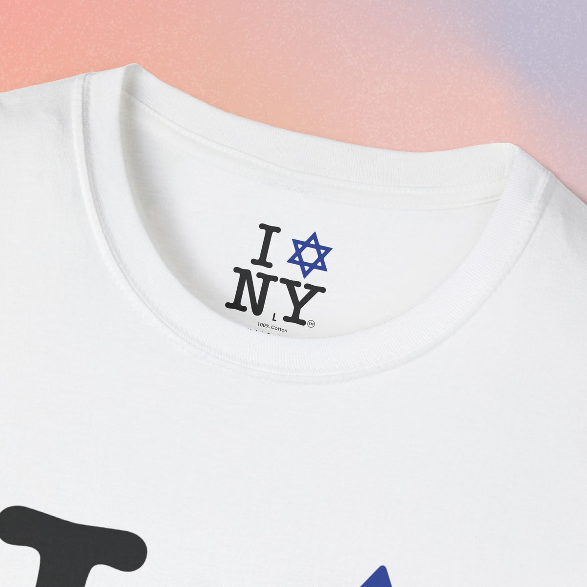 I Love NY Jewish Star Unisex Softstyle T-Shirt