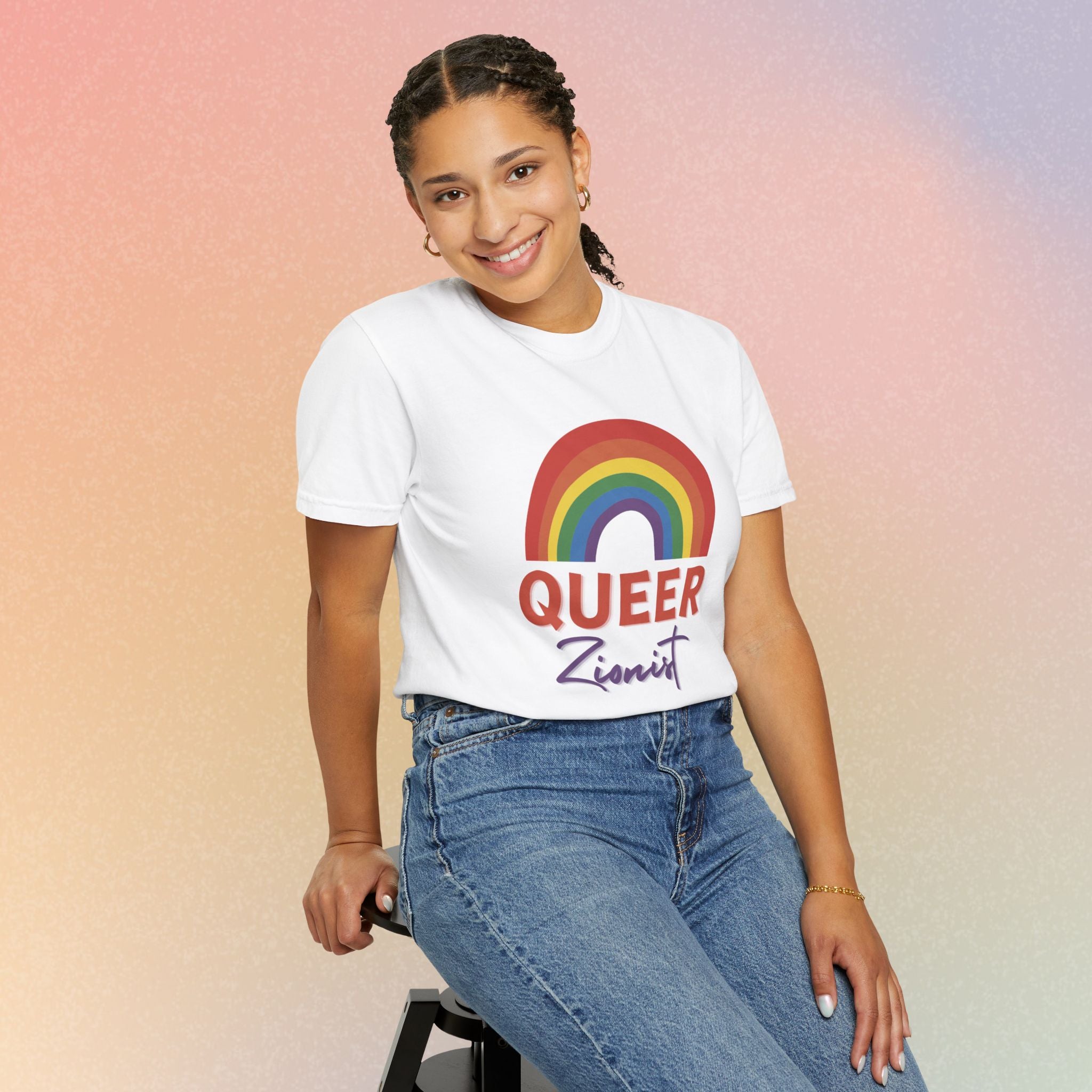 Queer Zion T-Shirt - Rainbow Transgender Pride Tee