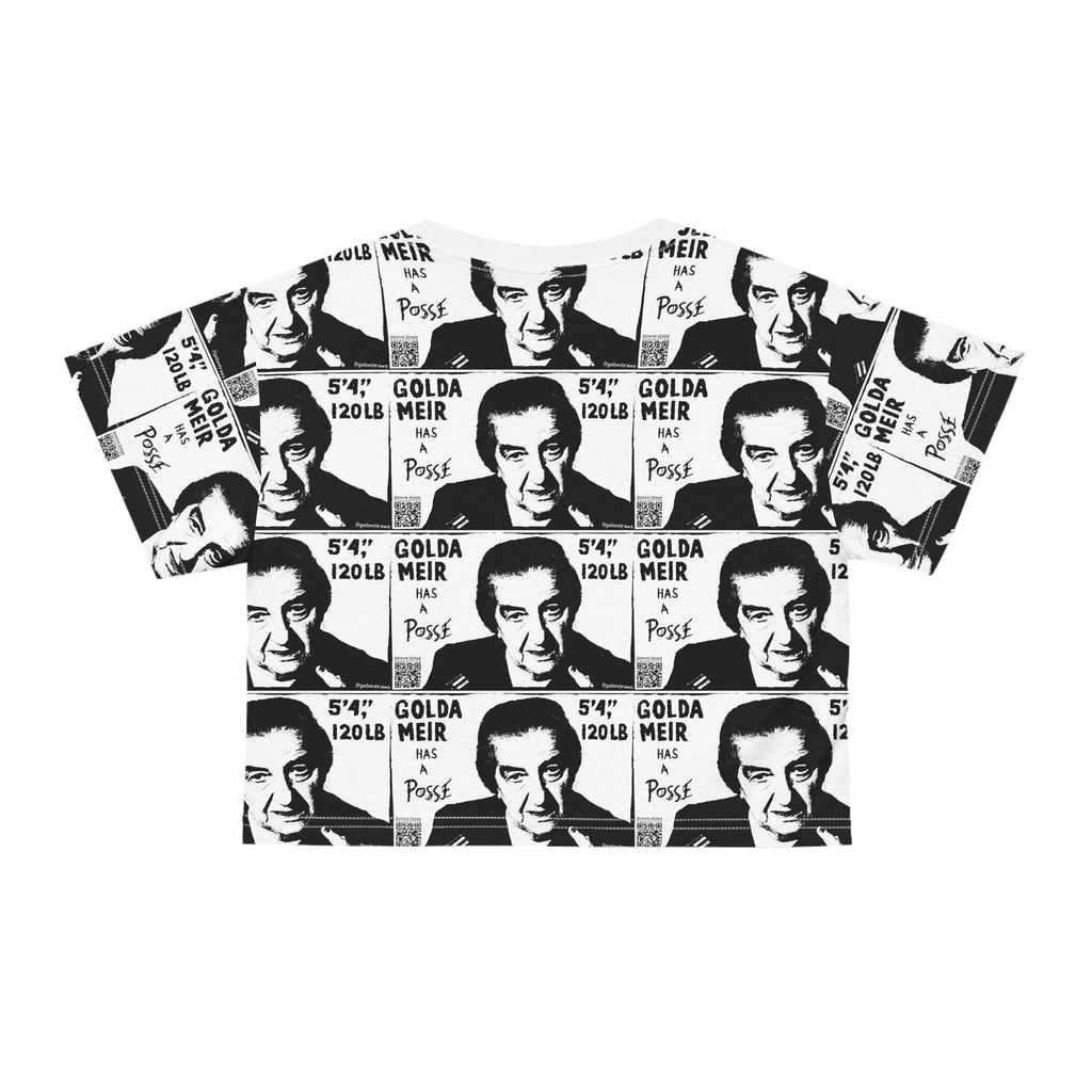 Golda Meir Hatikvah Collective Crop Top