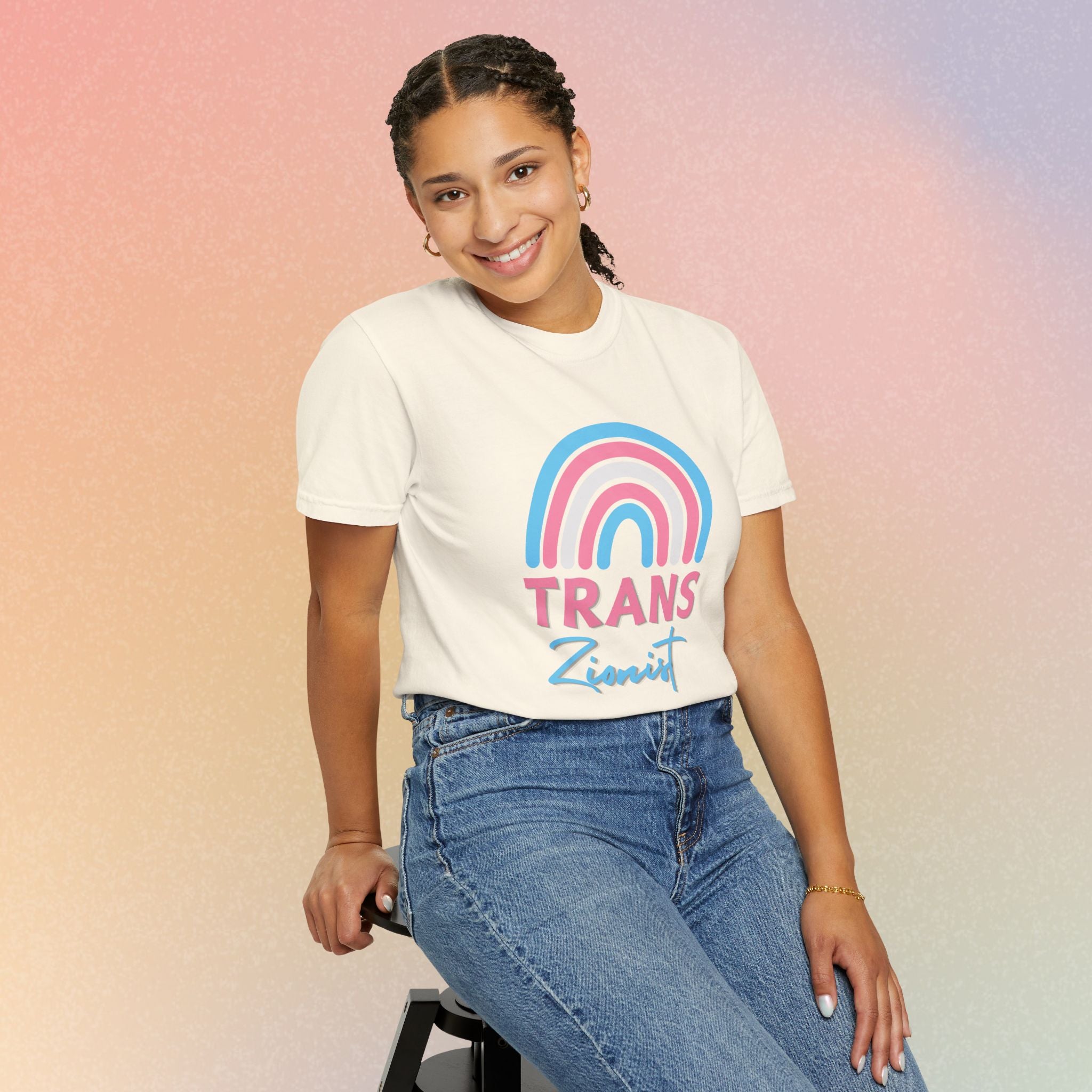 Trans Zion T-Shirt - Rainbow Transgender Pride Tee