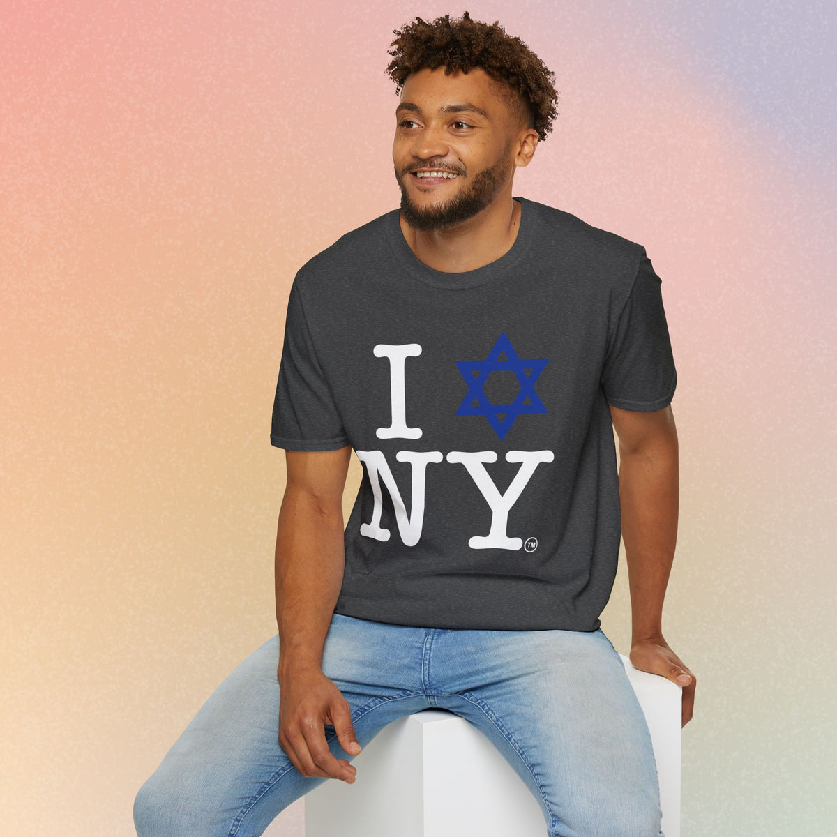 I Love NY Unisex Softstyle T-Shirt (Dark Colors)