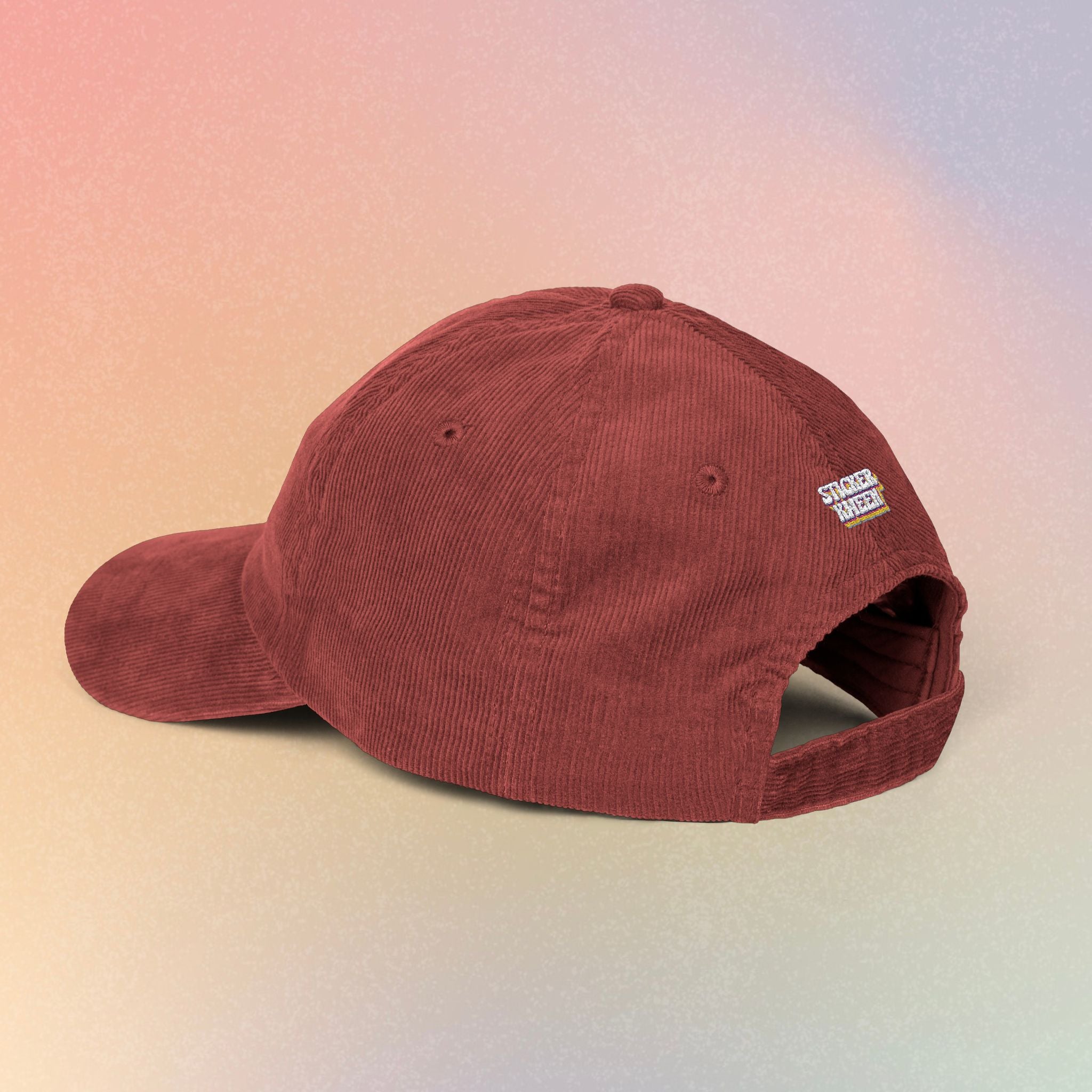 Copy of I Love NY Jewish Star corduroy cap | Embroidered vintage baseball cap