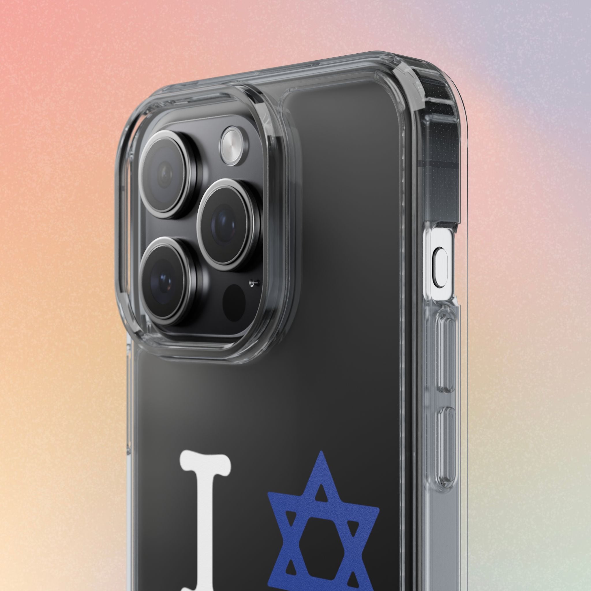 I Love NY Jewish Star Phone Case | Clear Case, Jewish New York Design
