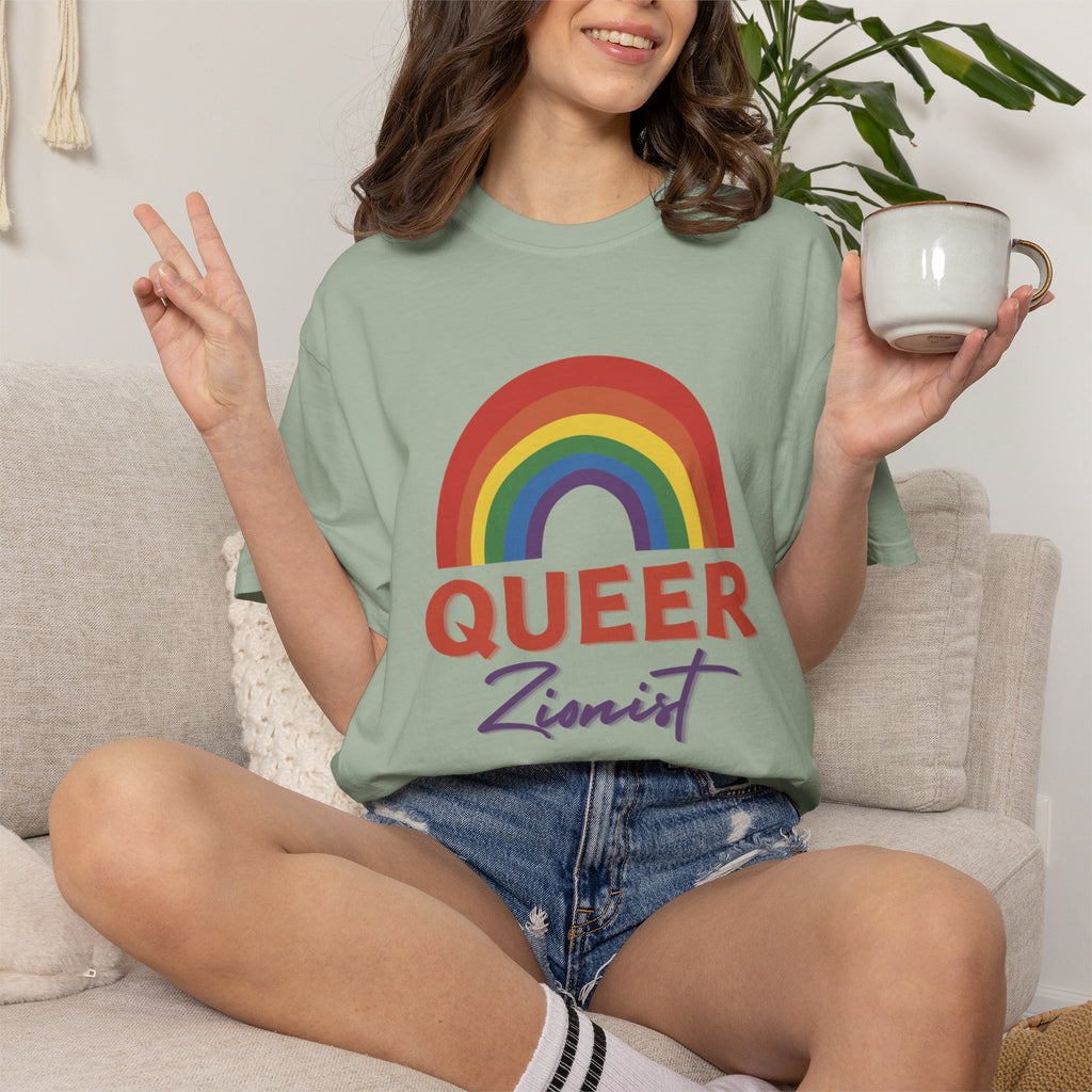 Queer Zion T-Shirt - Rainbow Transgender Pride Tee