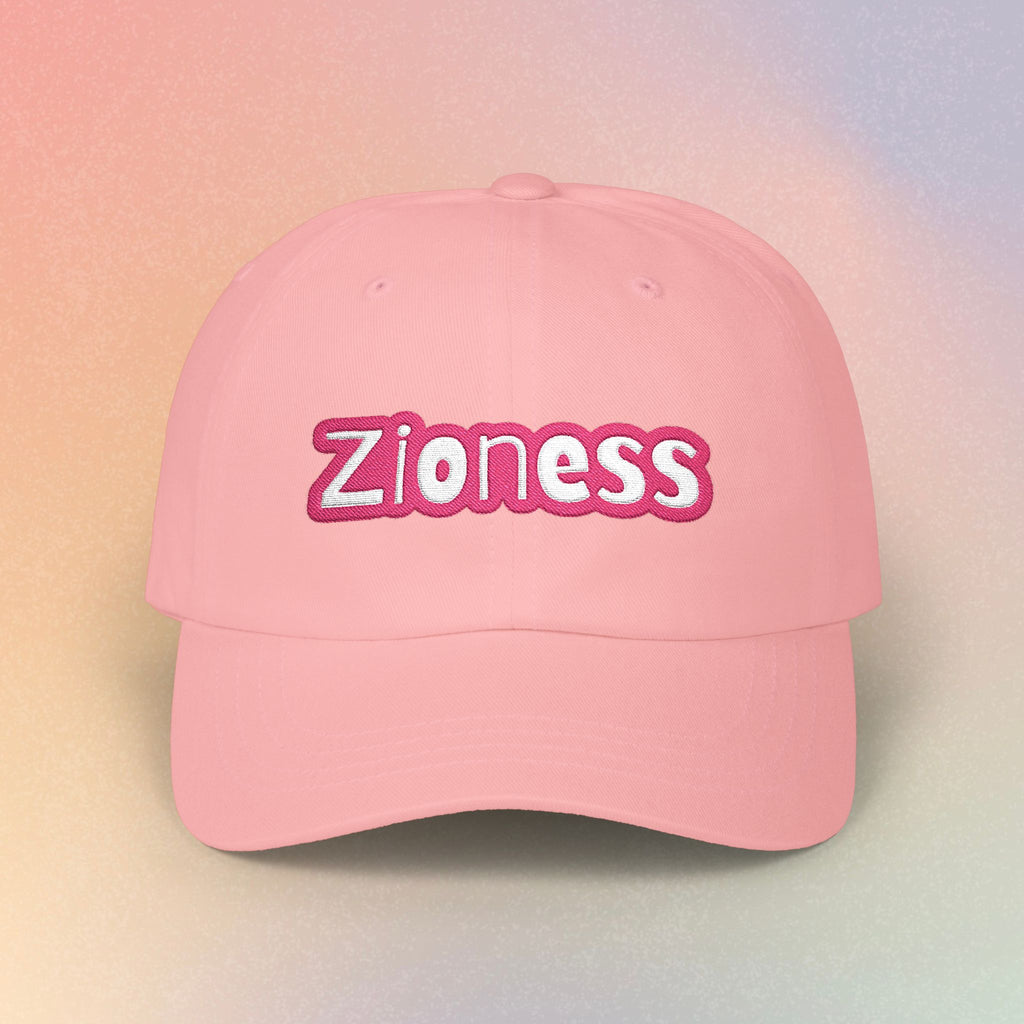 Zioness Embroidered (Light Colors) Adjustable Baseball Cap