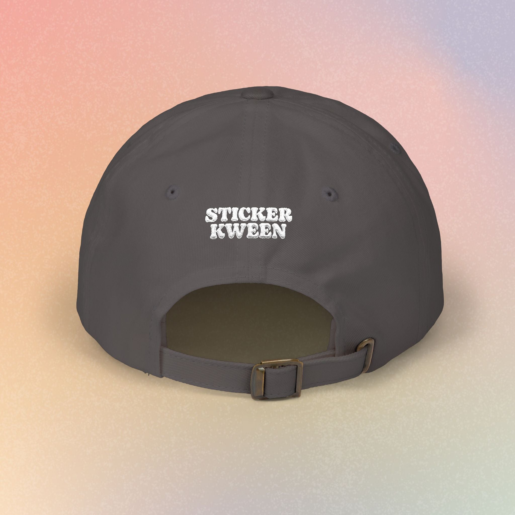 Brooklyn Hebrew Script Embroidered Baseball Cap