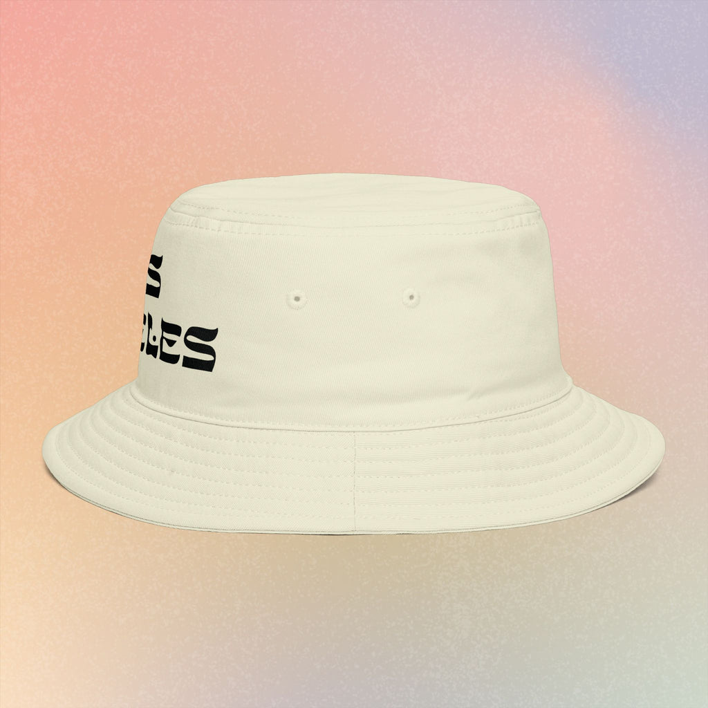Los Angeles Hebrew Style Font Bucket Hat | LA Jewish Pride