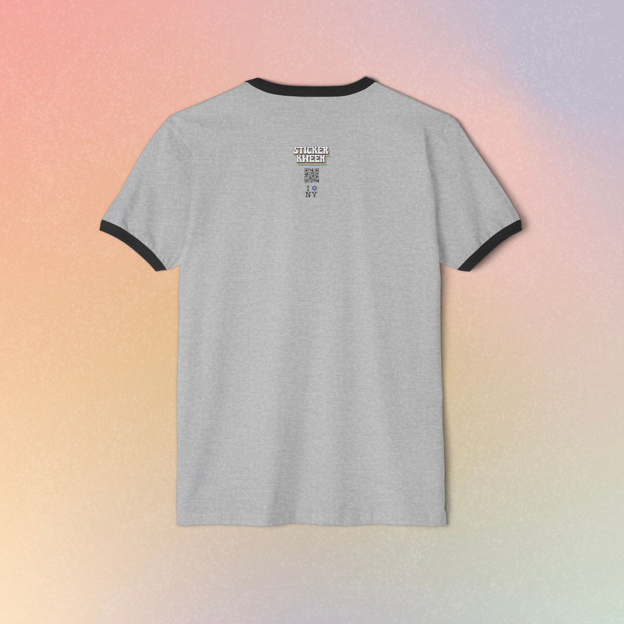I Love NY Jewish Star T-Shirt | Ringer Tee, Jewish New York Pride