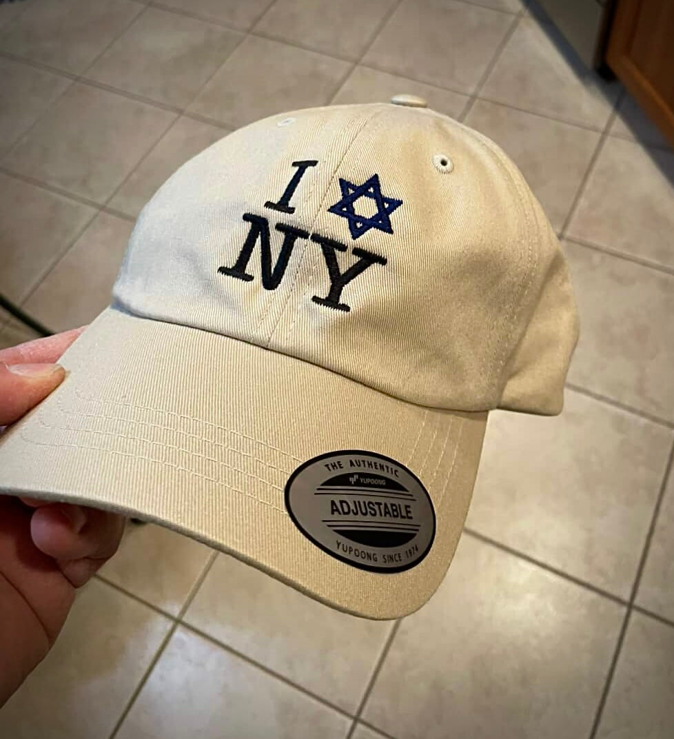 I Love NY Jewish Star | Jewish New York Pride Baseball Hat