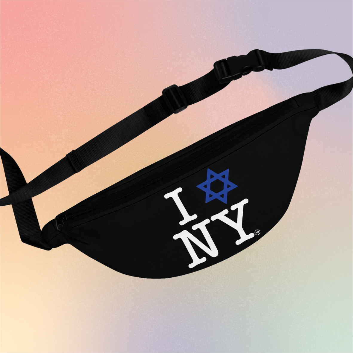 I Love NY Jewish Star Fanny Pack - New York Jewish Pride