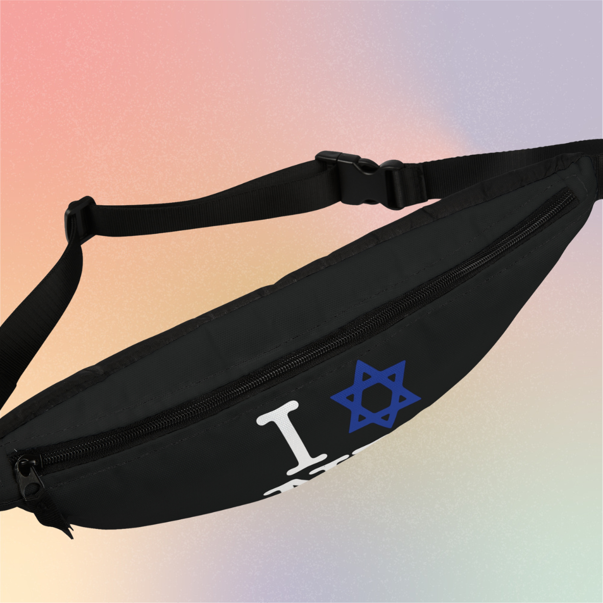 I Love NY Jewish Star Fanny Pack - New York Jewish Pride