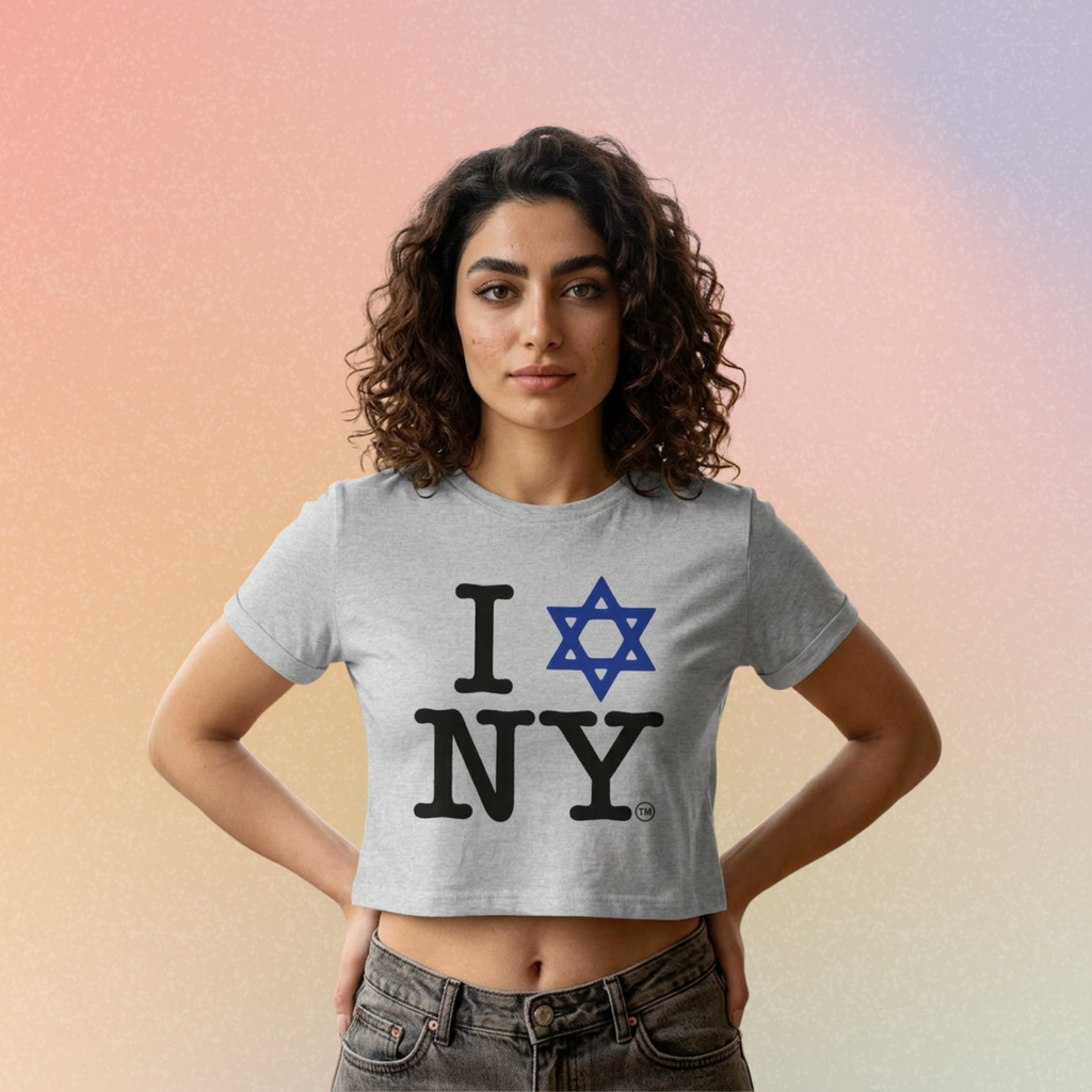 I Love NY Jewish Star Women's Baby Tee