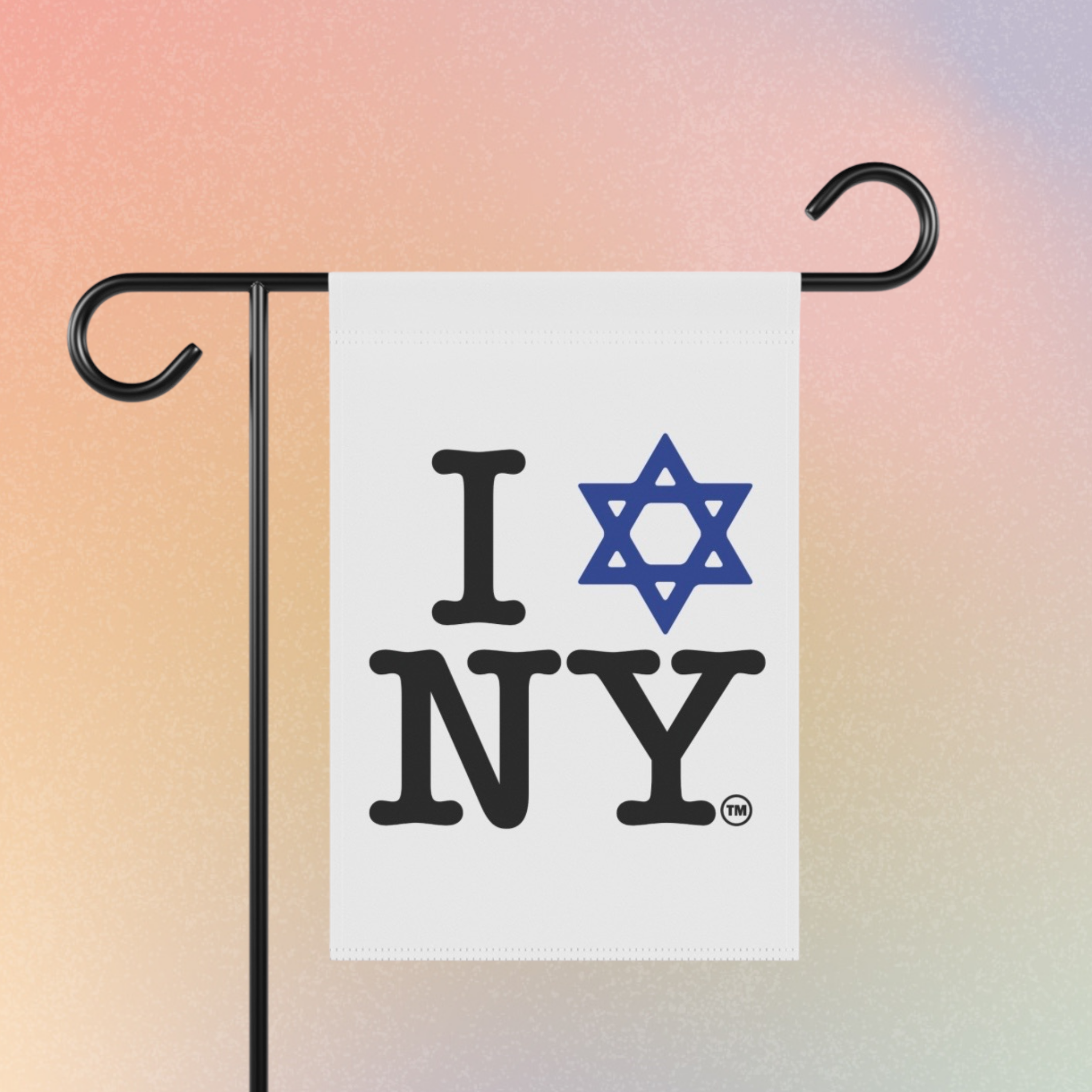 I Love NY Jewish Star Garden & House Banner
