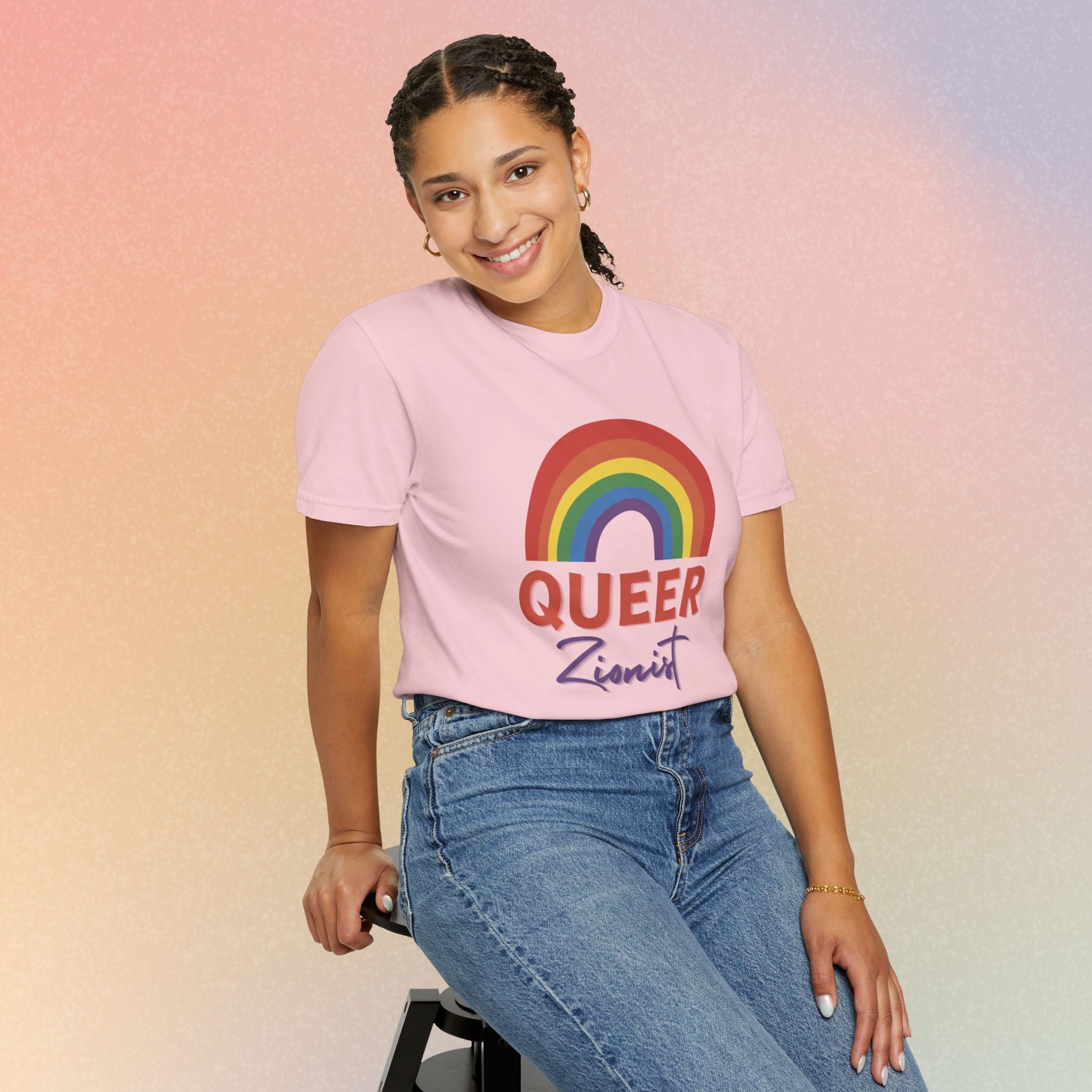 Queer Zion T-Shirt - Rainbow Transgender Pride Tee
