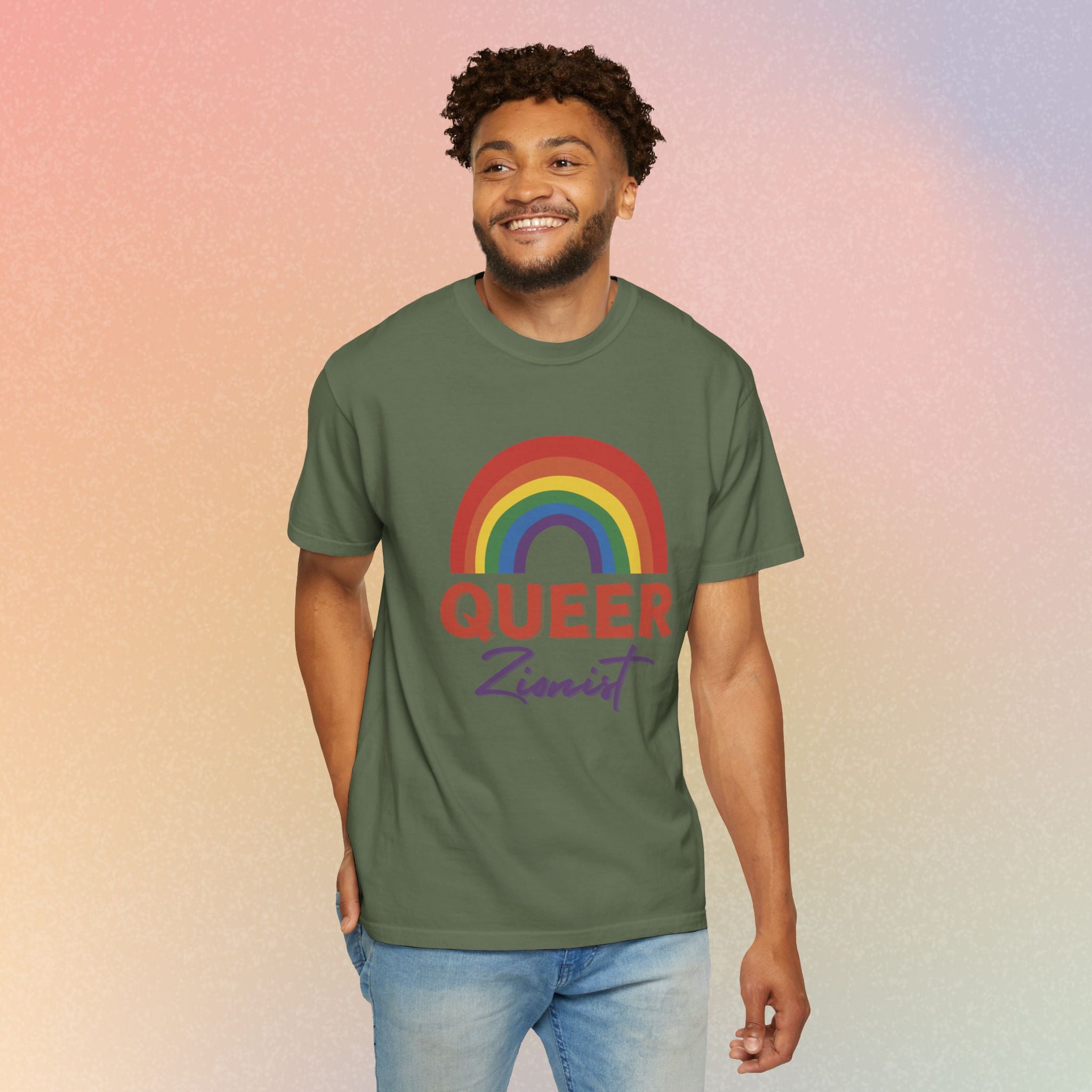 Queer Zion T-Shirt - Rainbow Transgender Pride Tee