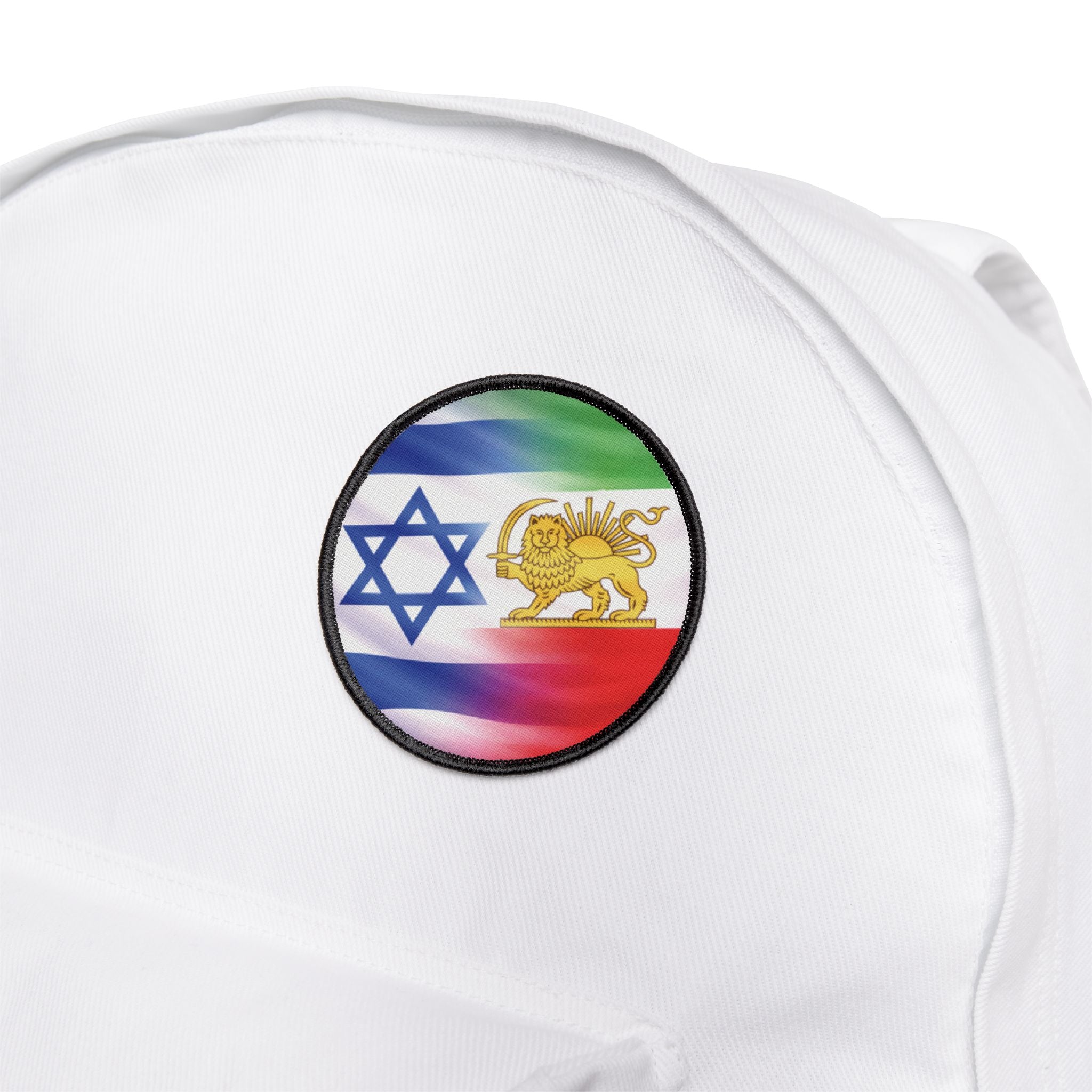 Persian Israeli Round Iron-On Patch