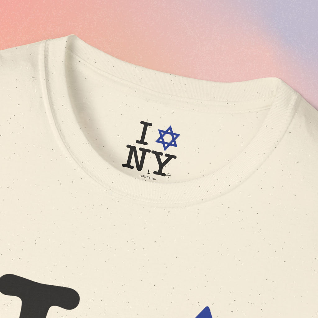 I Love NY Jewish Star Unisex Softstyle T-Shirt