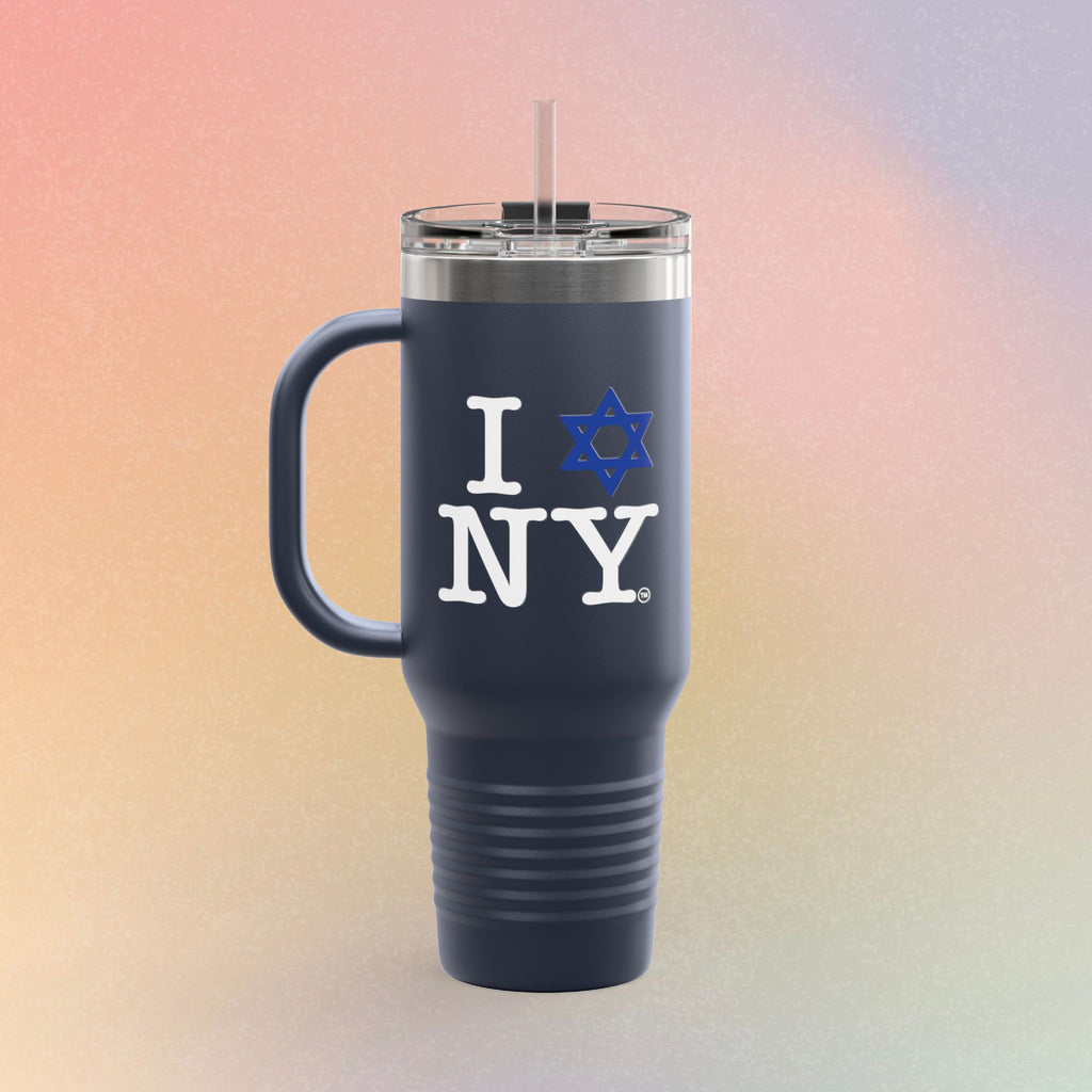 I Love NY Jewish Star - Stainless Steel 40oz Insulated Tumbler
