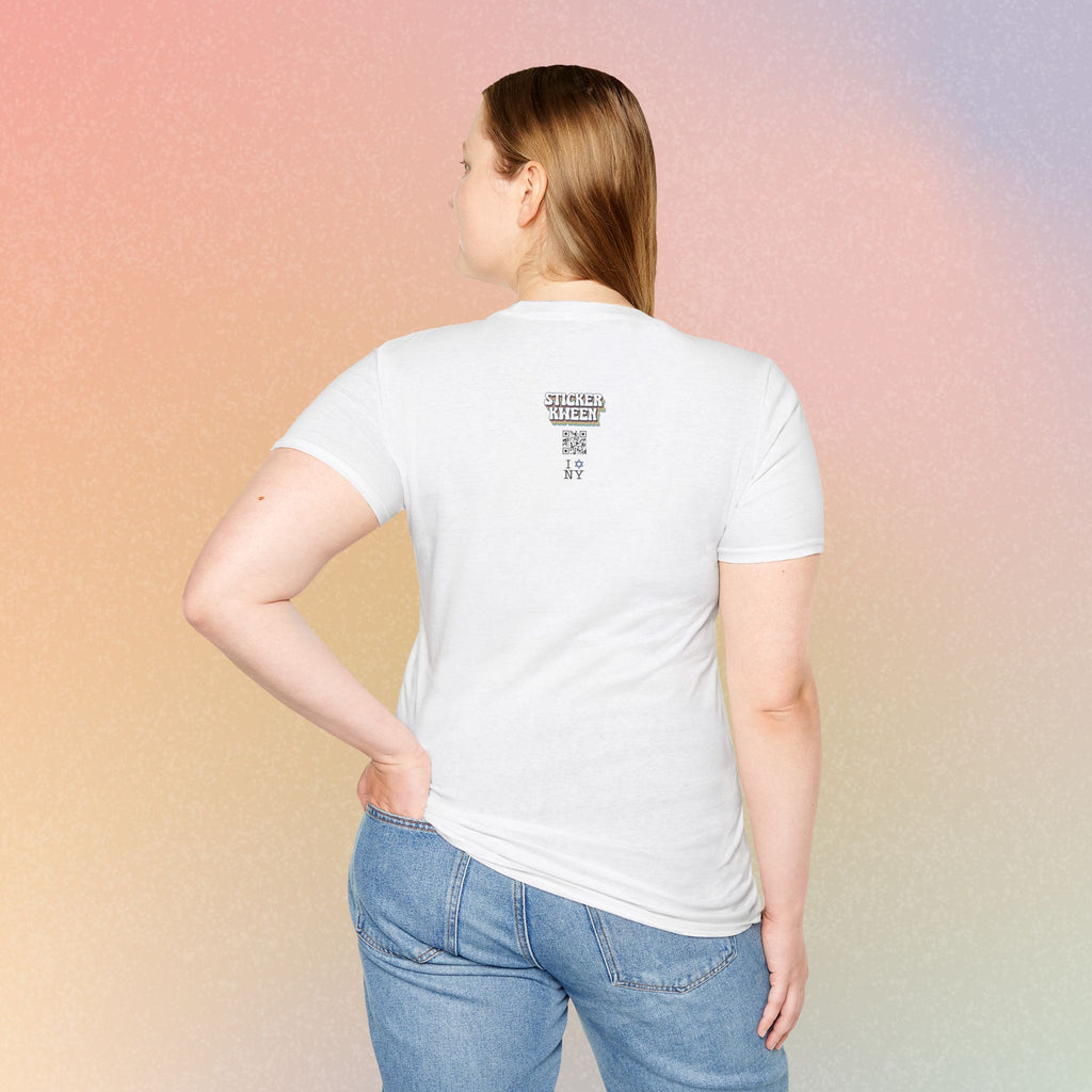 I Love NY Jewish Star Unisex Softstyle T-Shirt