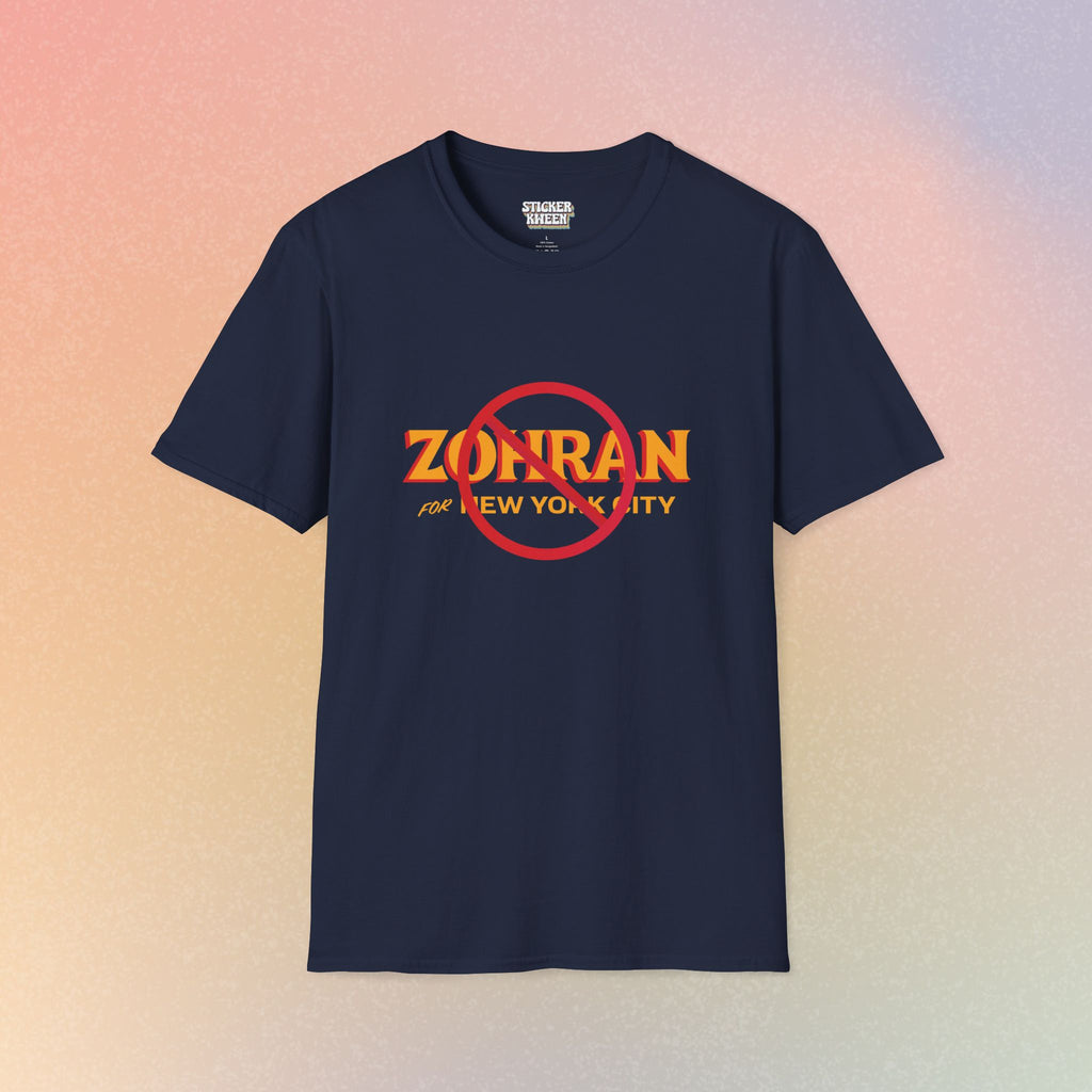 Anti Zohran Mamdani Unisex Softstyle T-Shirt
