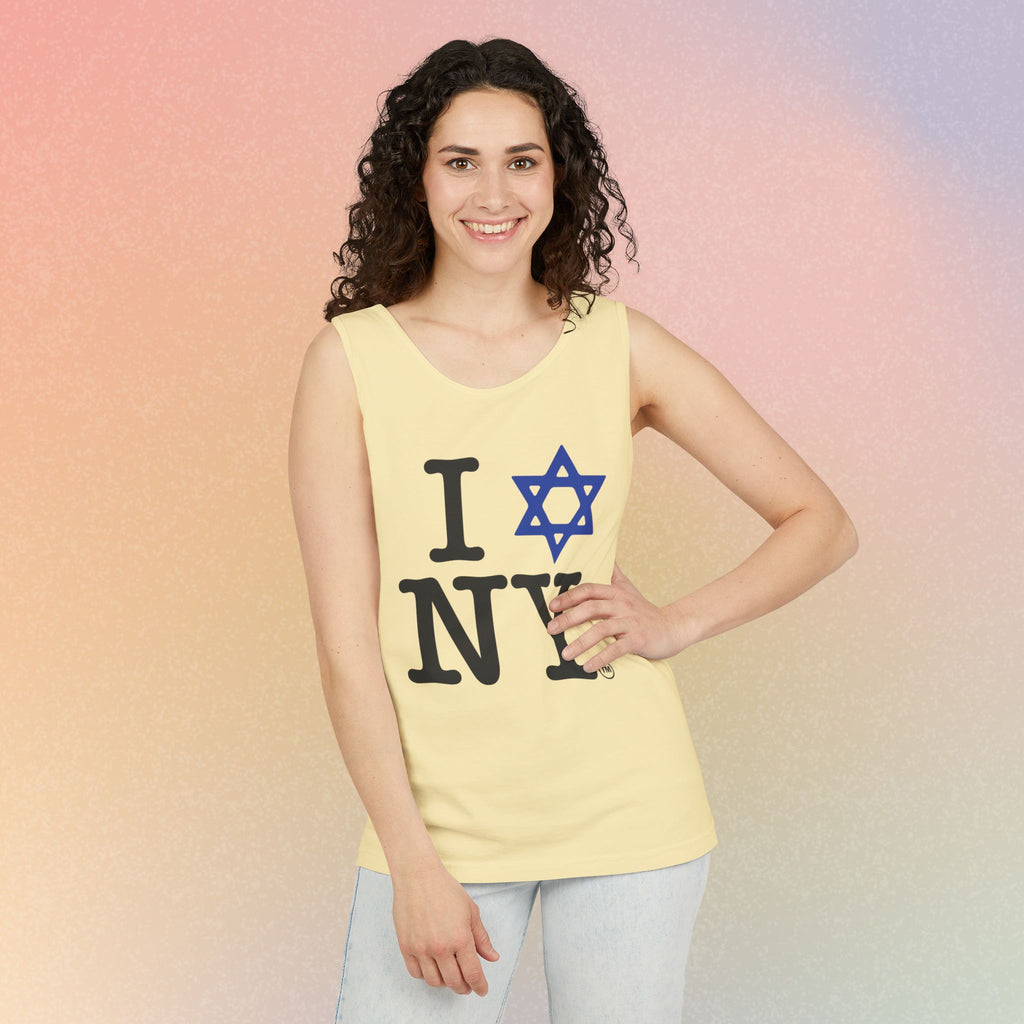 I Love NY Jewish Star Tank Top — Jewish NYC Pride Israel Love Sleeveless Tee