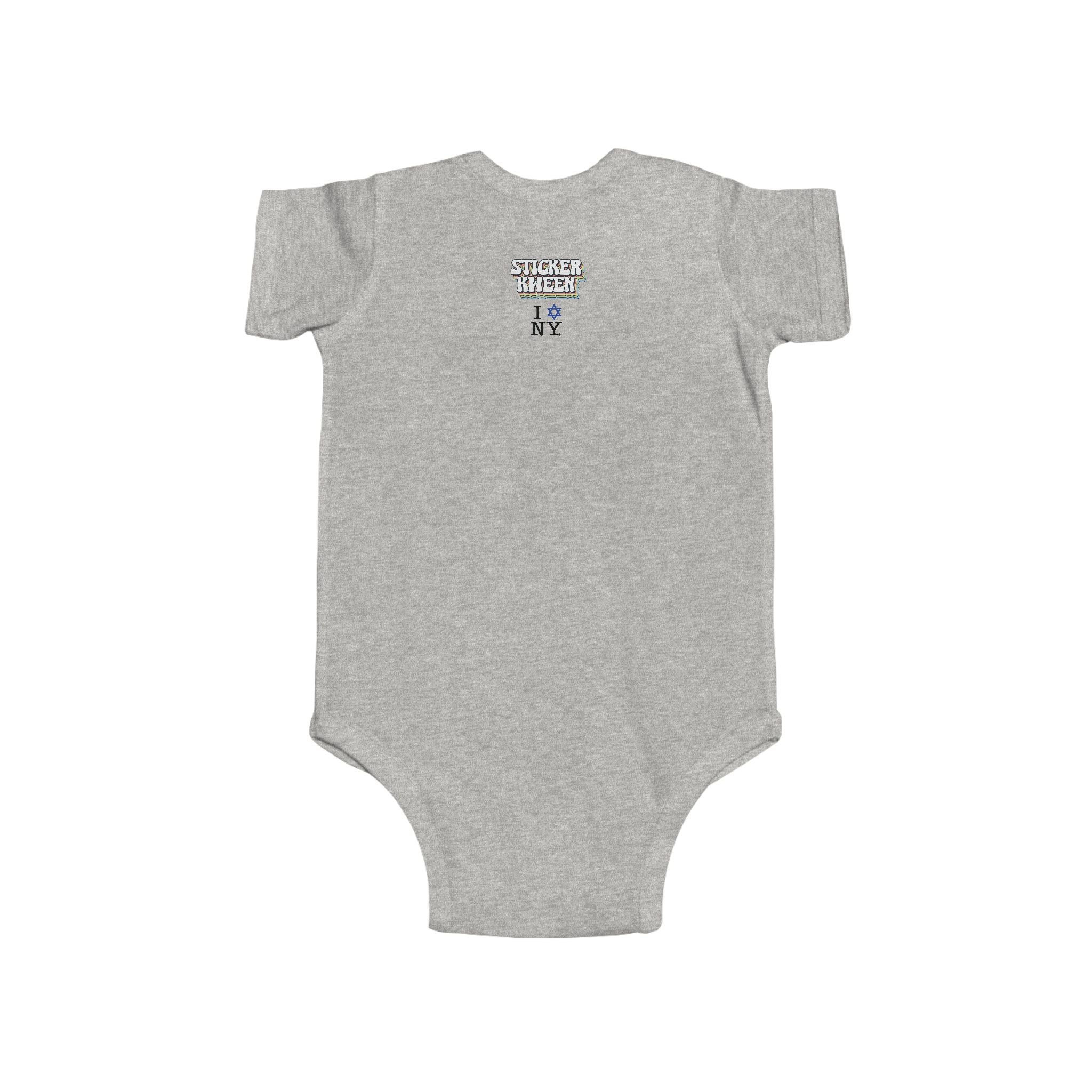 I Love NY Star of David Infant Onesie | Jewish New York Pride
