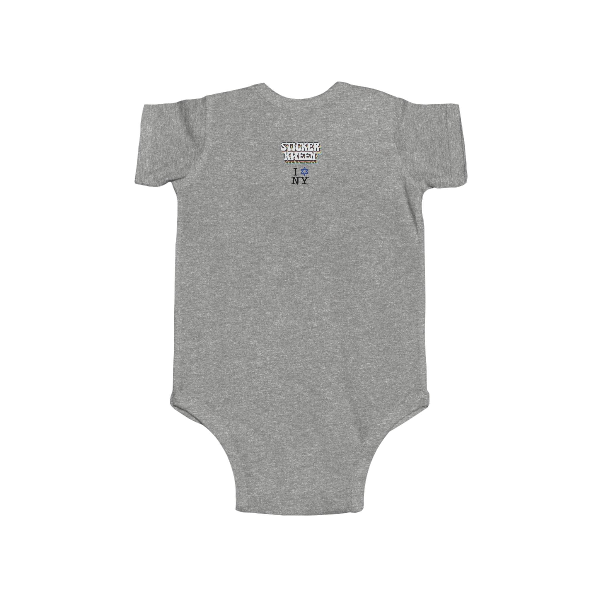 I Love NY Star of David Infant Onesie | Jewish New York Pride