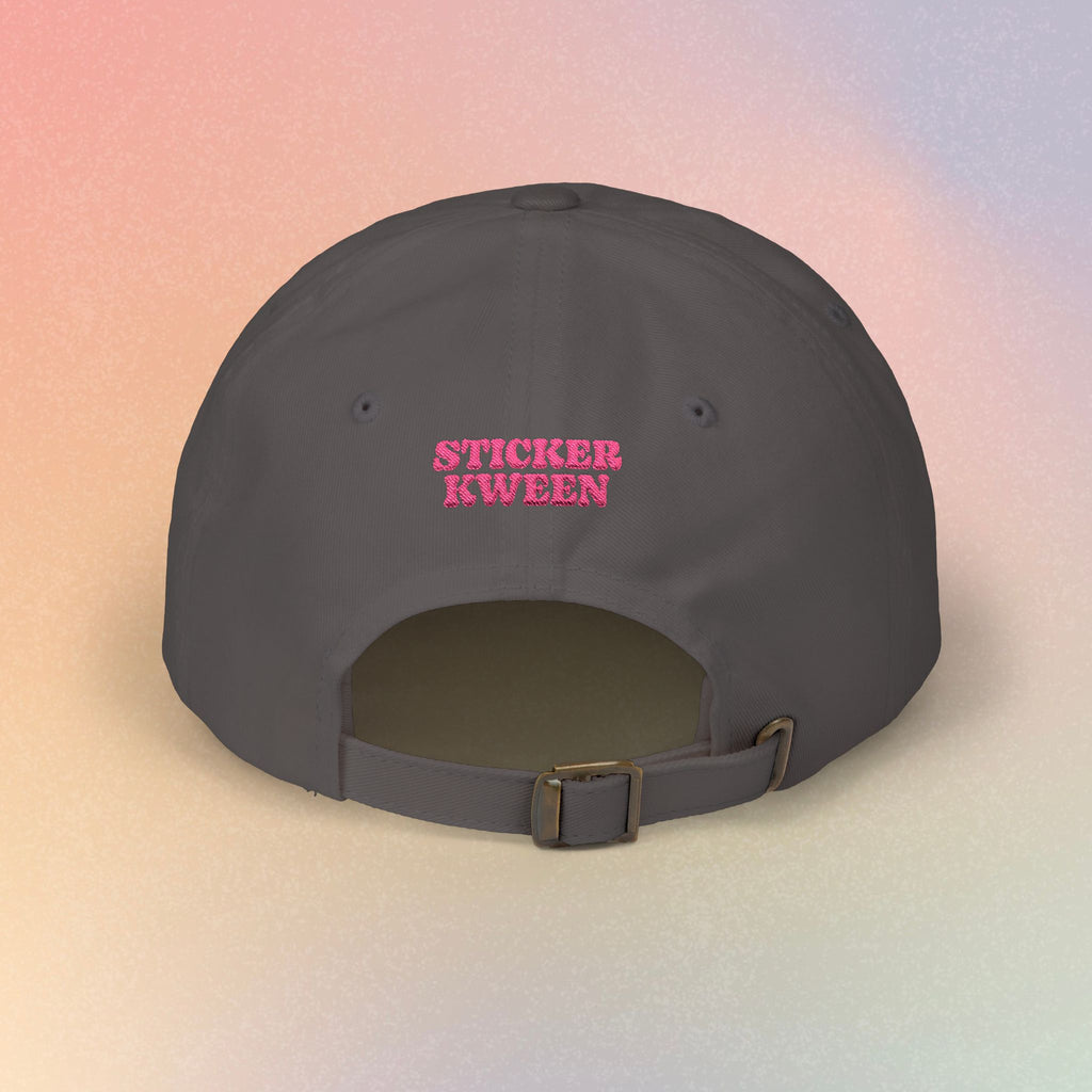 Zioness Embroidered Baseball Cap – Pink Barbie Font Jewish Pride Baseball Hat