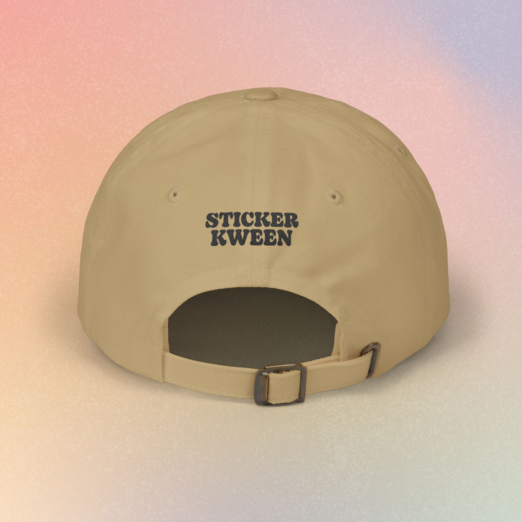 Upper East Side Hebrew Font Baseball Cap | NYC Jewish Pride (Light Colors)