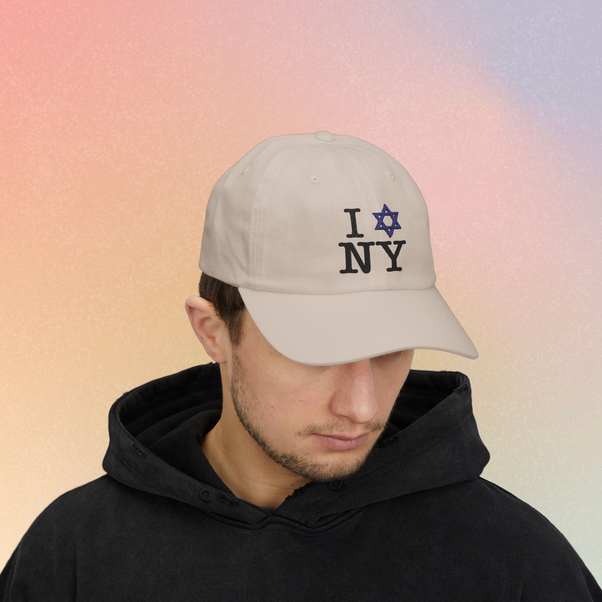 I Love NY Jewish Star | Jewish New York Pride Baseball Hat