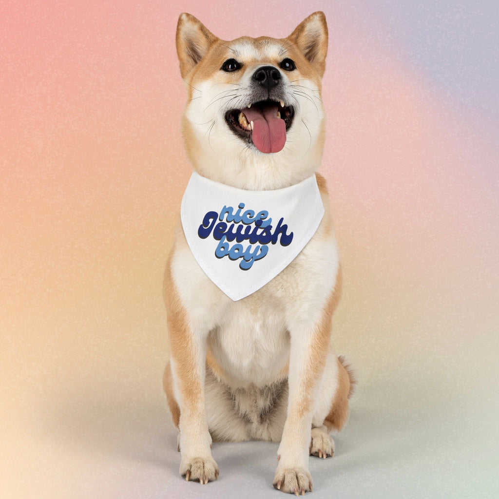 Nice Jewish Boy Pet Bandana Collar - Nice Jewish Dog/Cat