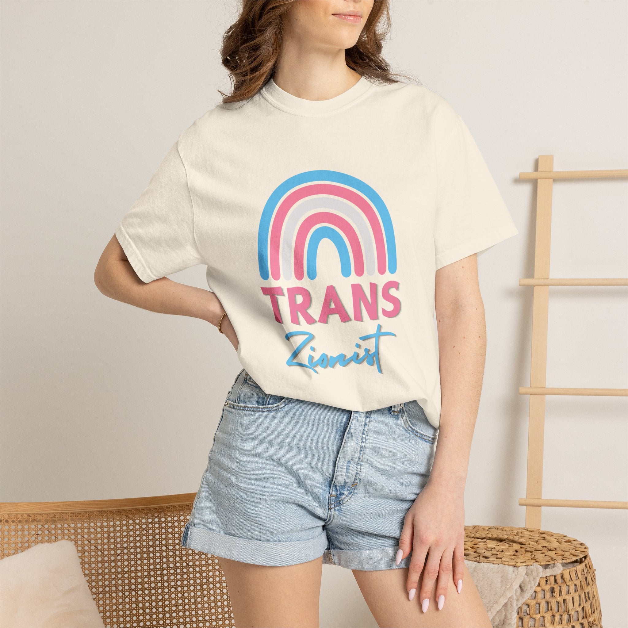 Trans Zion T-Shirt - Rainbow Transgender Pride Tee