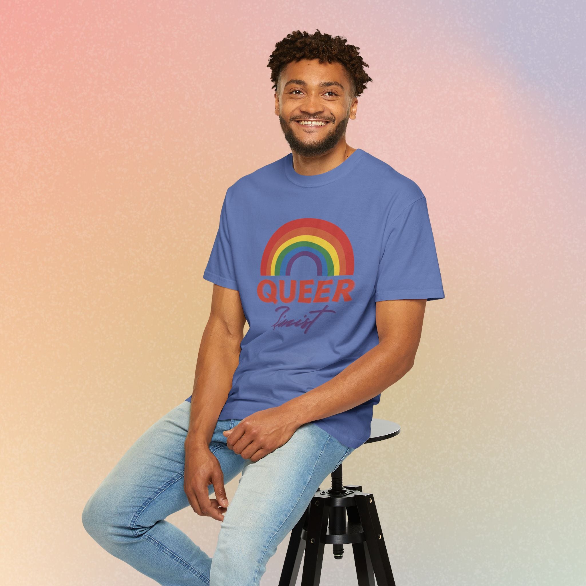 Queer Zion T-Shirt - Rainbow Transgender Pride Tee