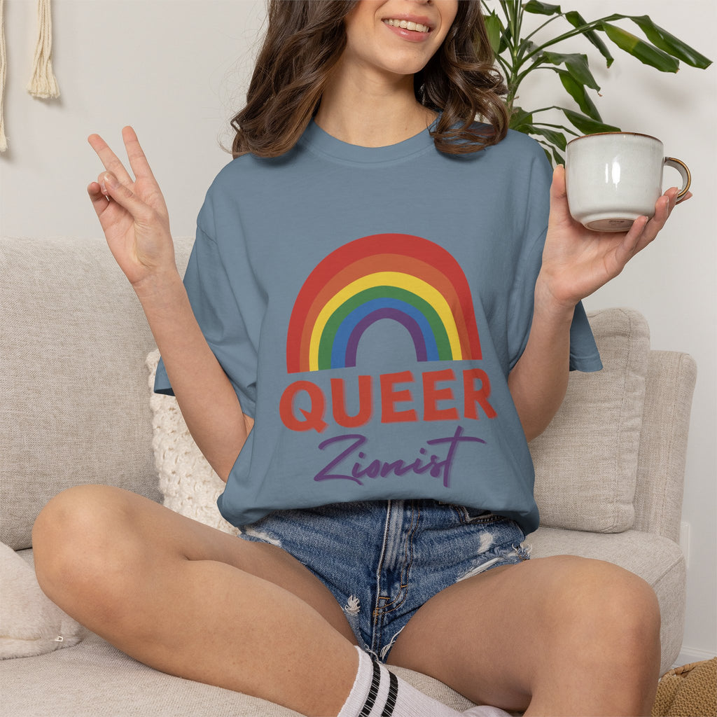 Queer Zion T-Shirt - Rainbow Transgender Pride Tee