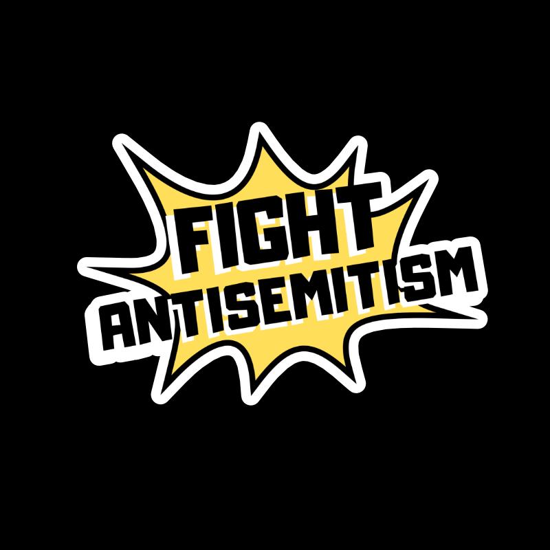 FIGHT ANTISEMITISM Stickers