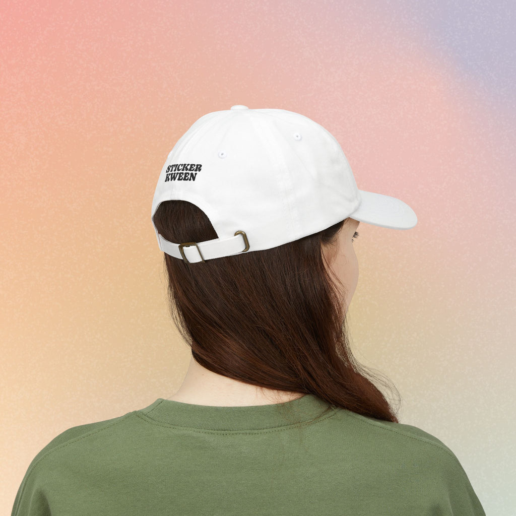 Upper West Side Hebrew Font Baseball Cap | NYC Jewish Pride (Light Colors)