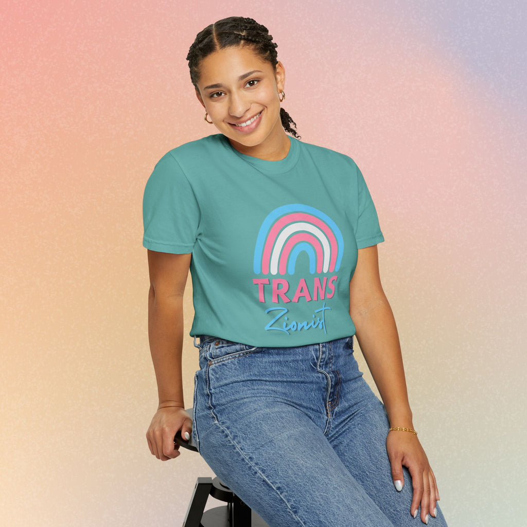 Trans Zion T-Shirt - Rainbow Transgender Pride Tee