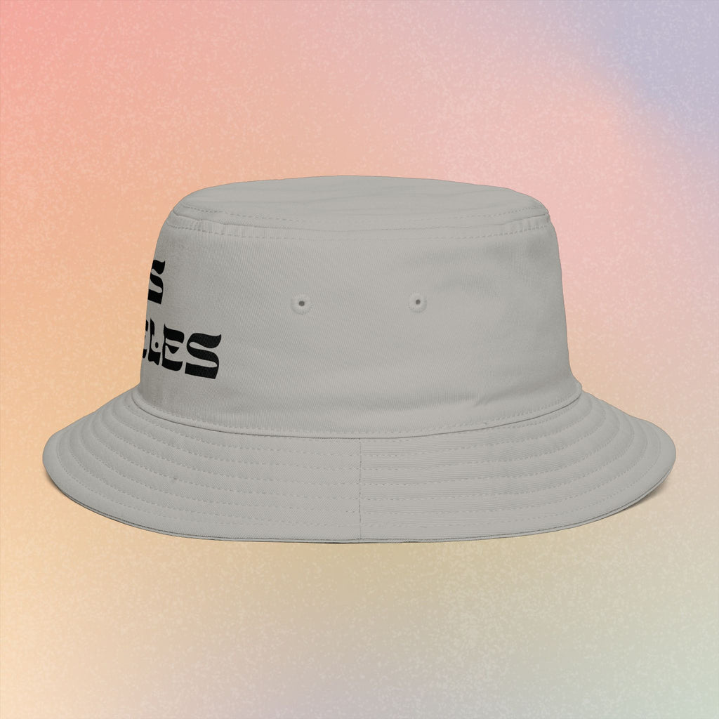 Los Angeles Hebrew Style Font Bucket Hat | LA Jewish Pride