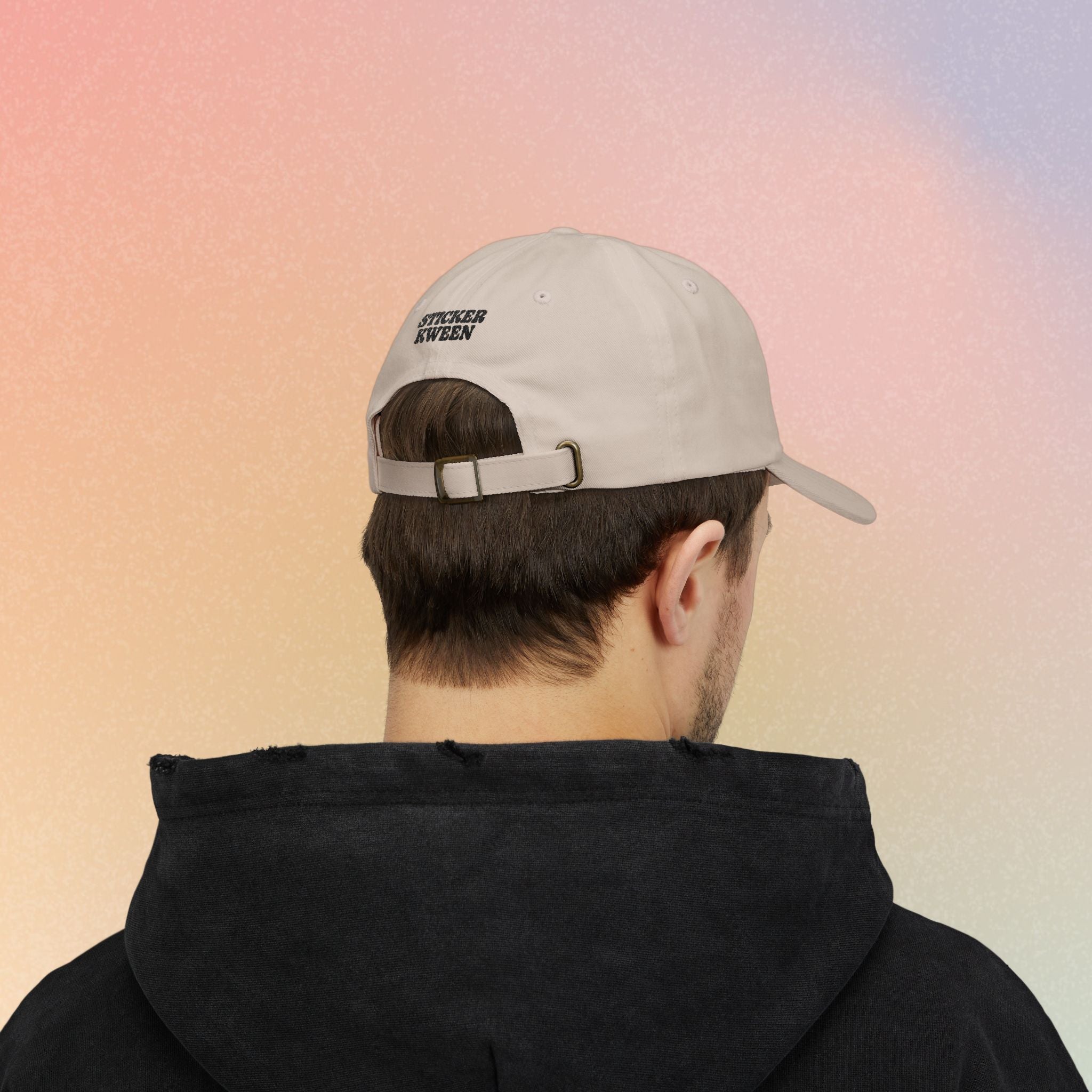 Upper West Side Hebrew Font Baseball Cap | NYC Jewish Pride (Light Colors)