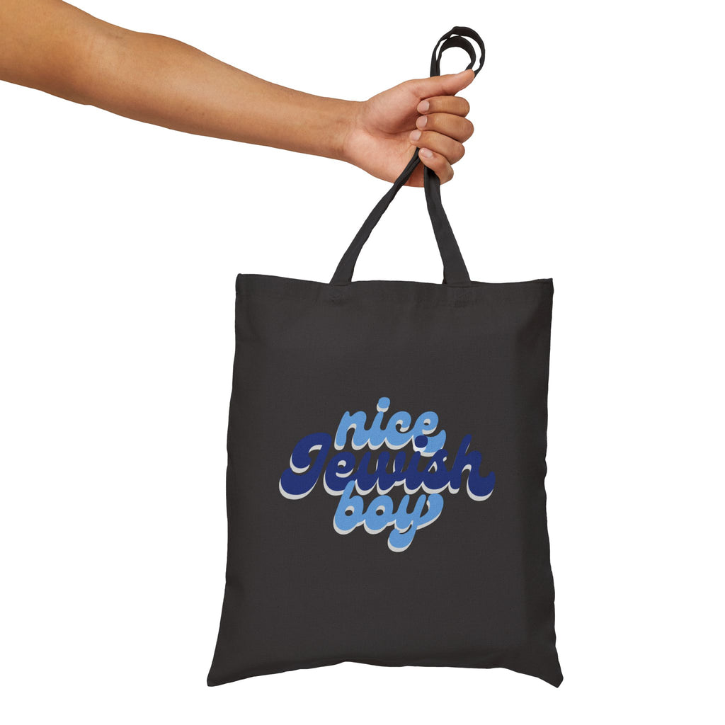 Nice Jewish Boy - Cotton Canvas Tote Bag